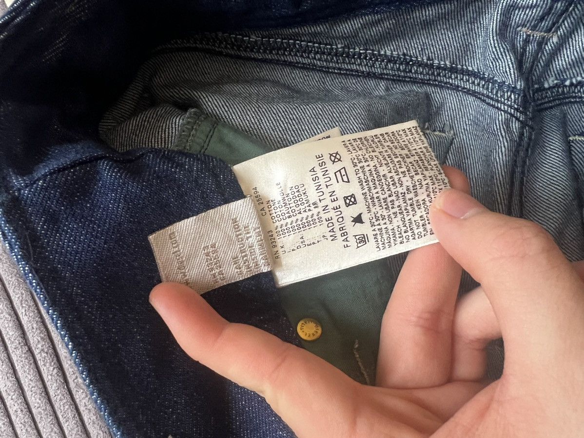 Diesel Vintage 00s Diesel Flared Denim Pants DSWT Avant garde Hype Size US 29 - 11 Thumbnail