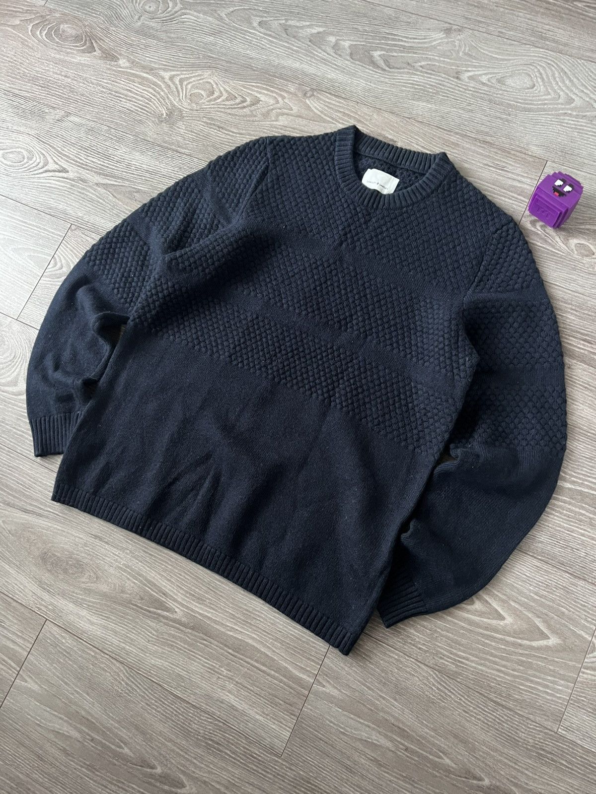 Samsoe Samsoe ‼️SAMSOE SAMSOE Dark Sapp LANA WOOL OLD MONEY STYLE SWEATER‼️ Size US XL / EU 56 / 4 - 5 Thumbnail