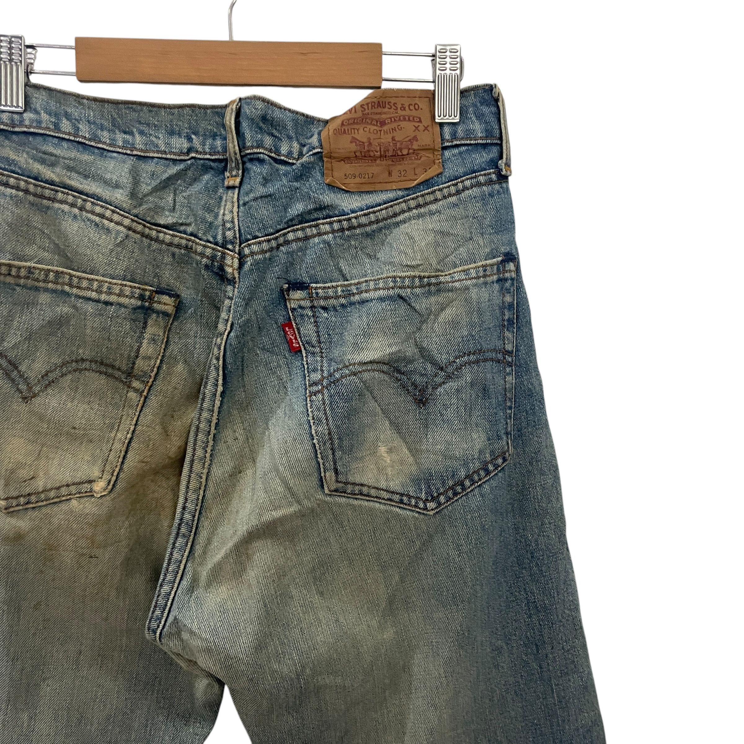 Levi's Vintage Y2k Levis 509-0217 Denim Jeans Size US 30 / EU 46 - 10 Thumbnail
