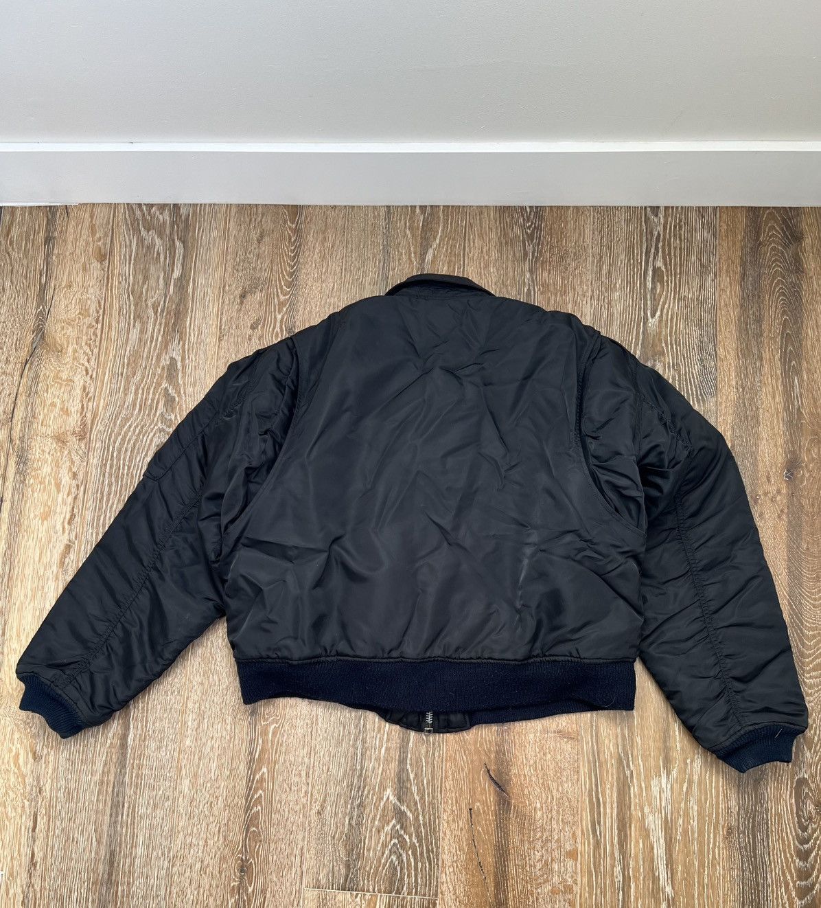 Vintage Vintage crossby air force bomber jacket Size US M / EU 48-50 / 2 - 2 Thumbnail
