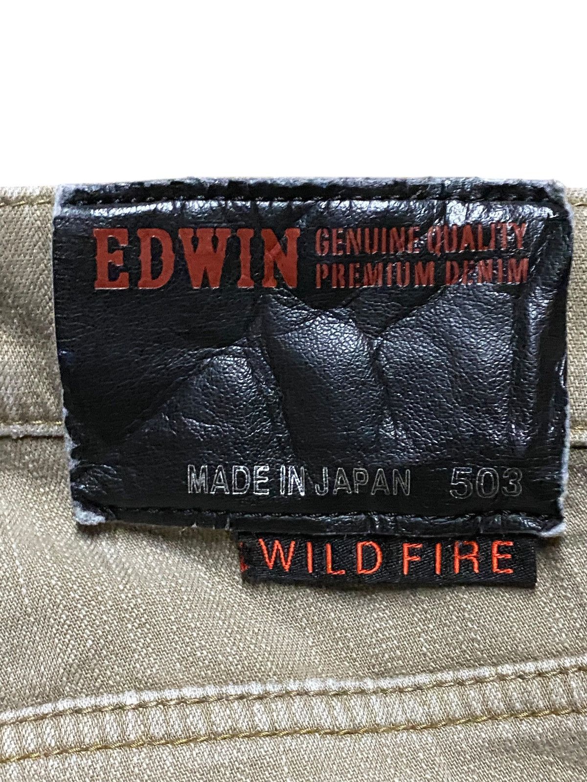 Edwin Vintage Japanese Edwin 503 Distressed Jeans Size US 31 - 11 Thumbnail