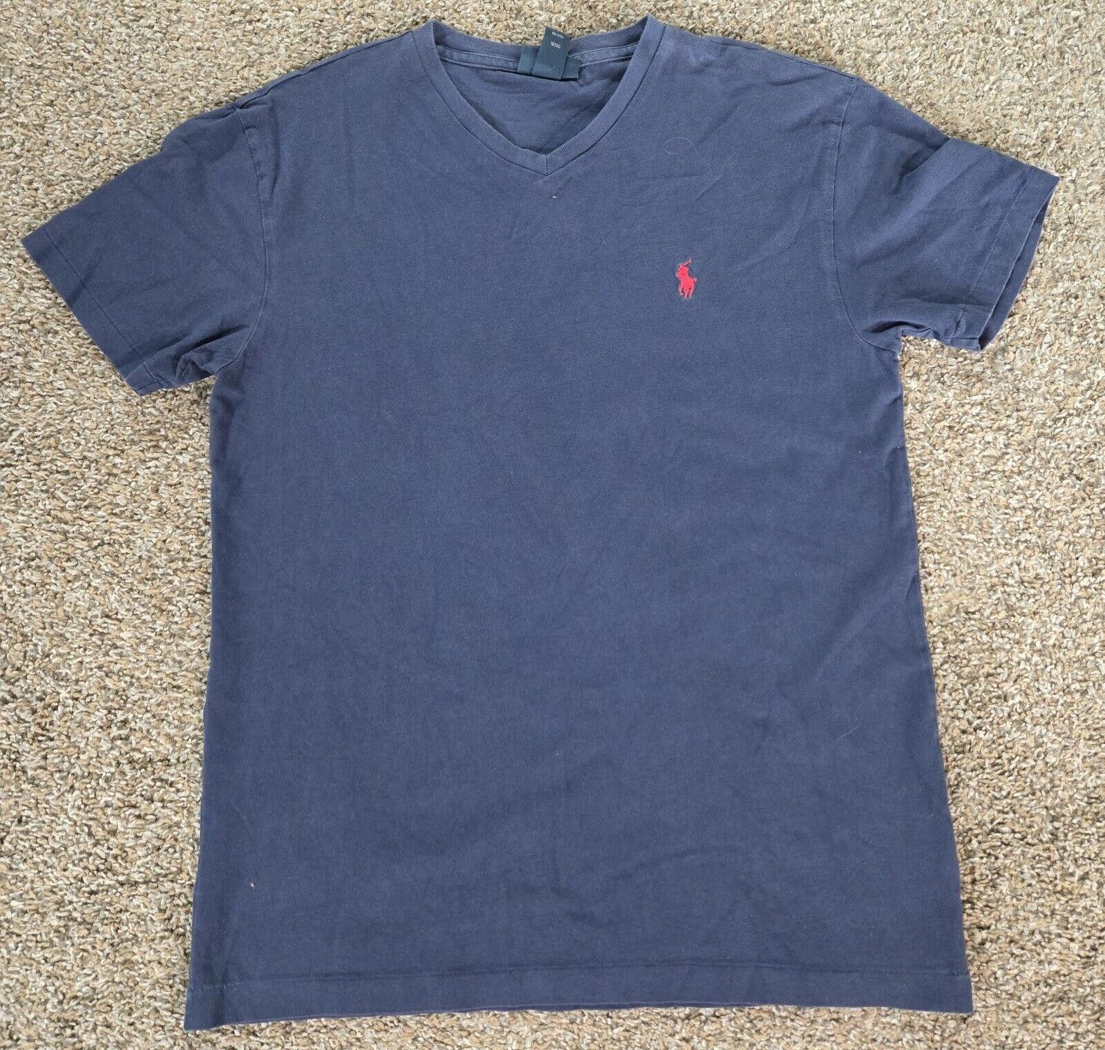 Polo Ralph Lauren Polo Ralph Lauren T-Shirt Small Blue Gray Mens V-Neck Size US S / EU 44-46 / 1 - 1 Thumbnail