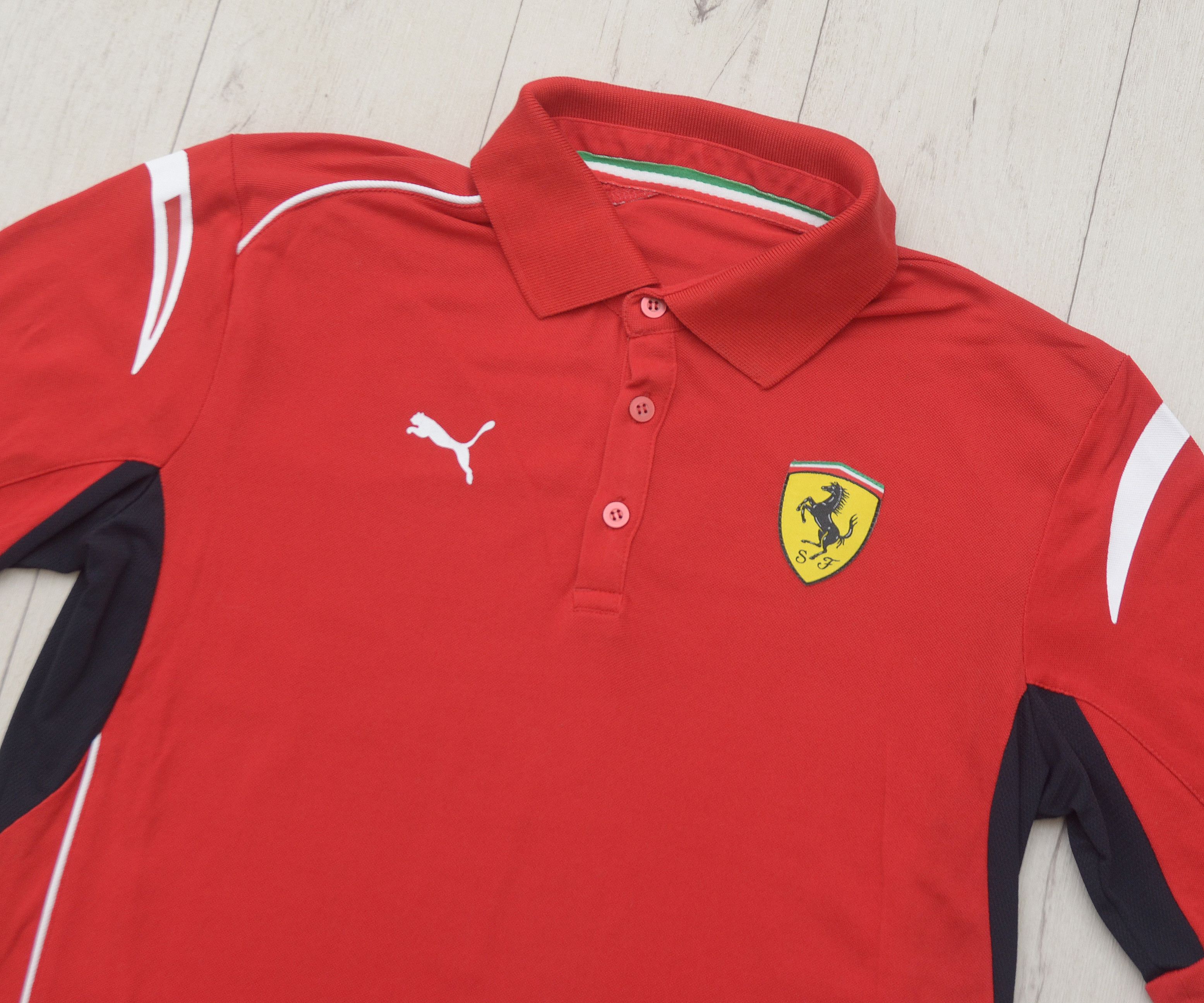 Ferrari × Puma Y2K Ferrari Racing T Shirt Polo Puma Santander F1 Size US S / EU 44-46 / 1 - 5 Thumbnail