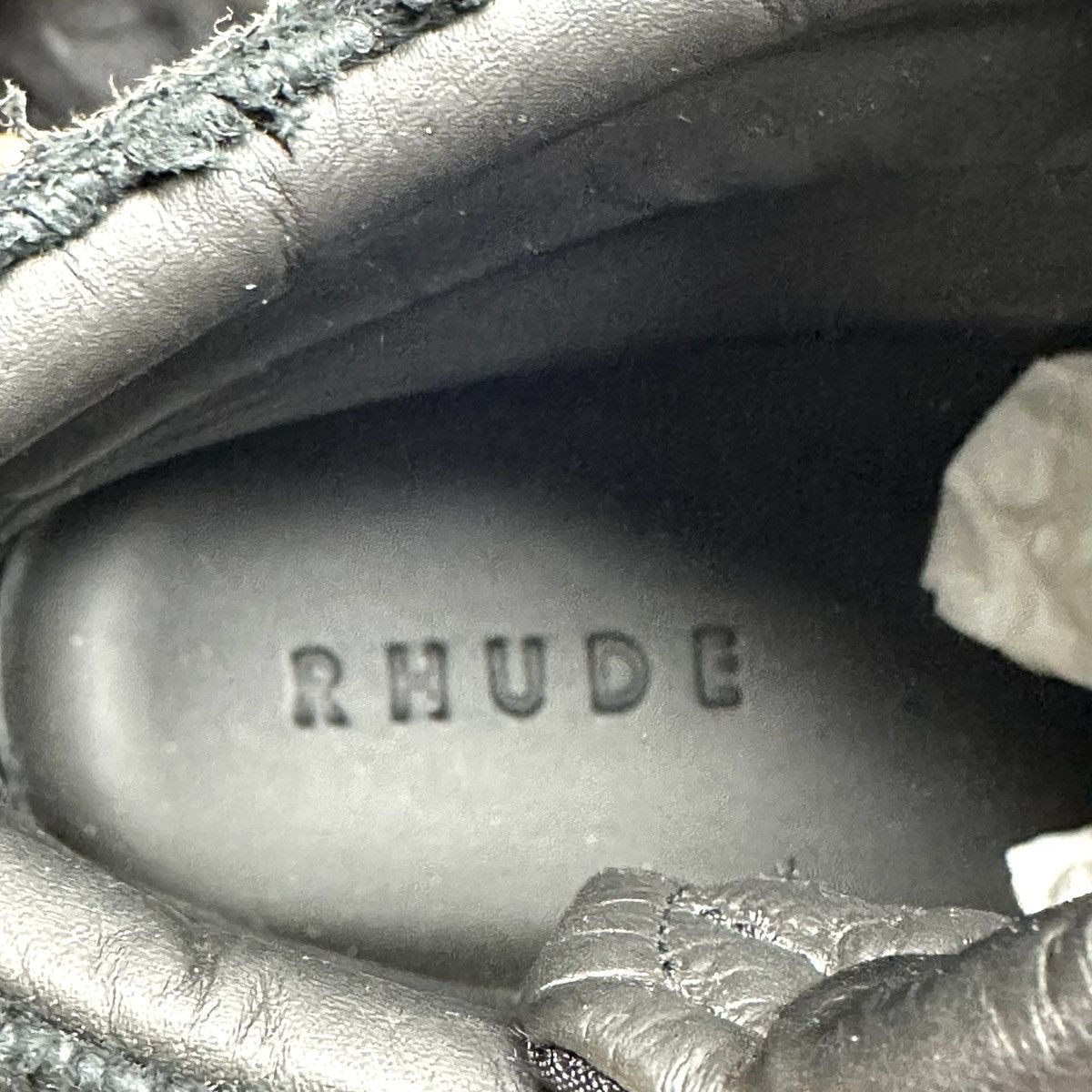 Rhude New Rhude v1 high top sneakers size 12 Size US 12 / EU 45 - 7 Thumbnail