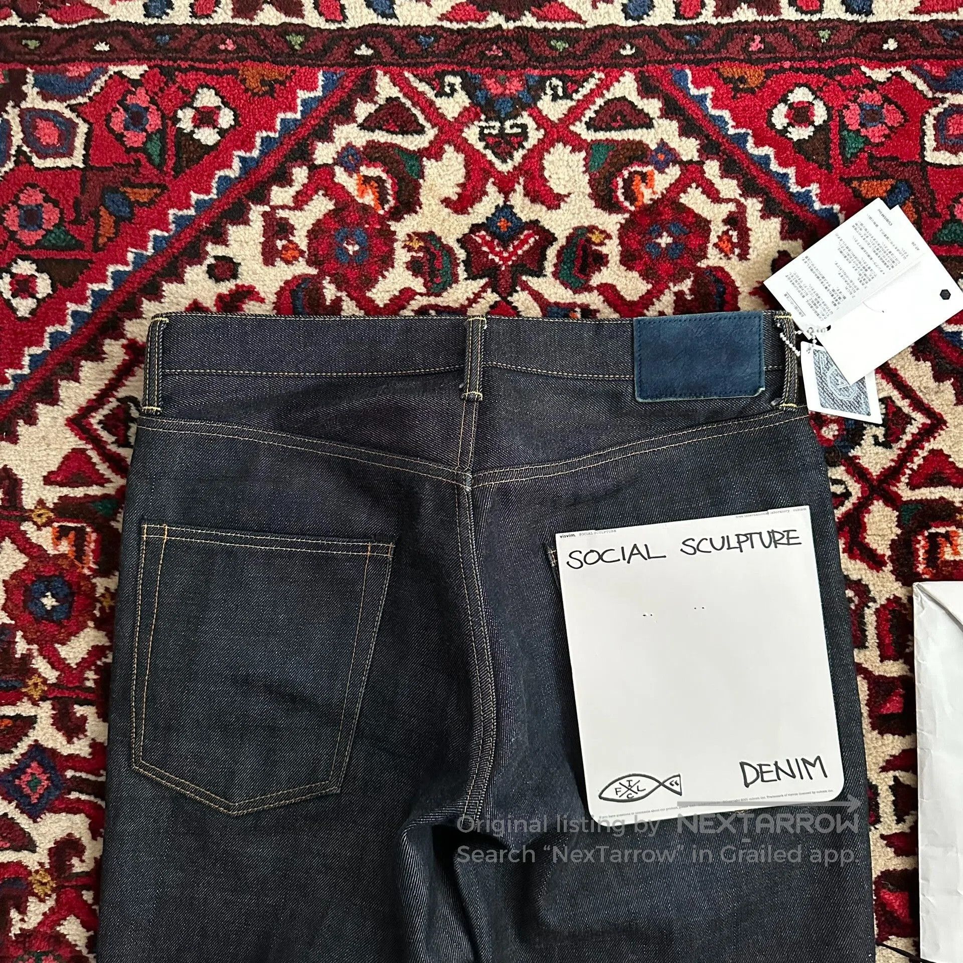 Visvim visvim 15ss denim pants w32l32. Size US 32 / EU 48 - 4 Thumbnail