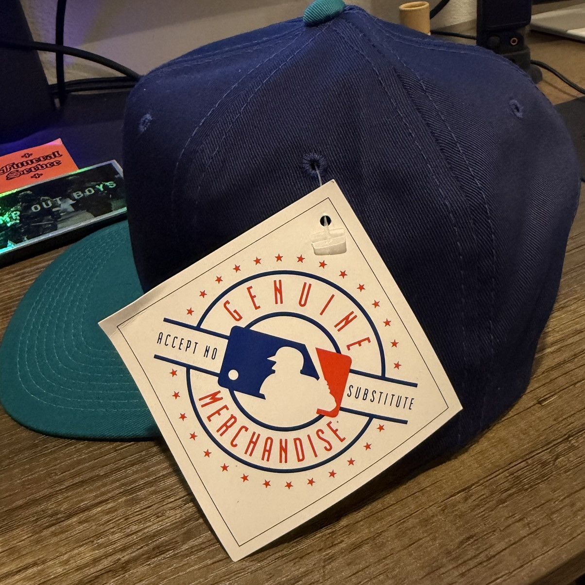 Vintage 1992 Vintage Outdoor Seattle Mariners Snapback- OS Size ONE SIZE - 3 Thumbnail