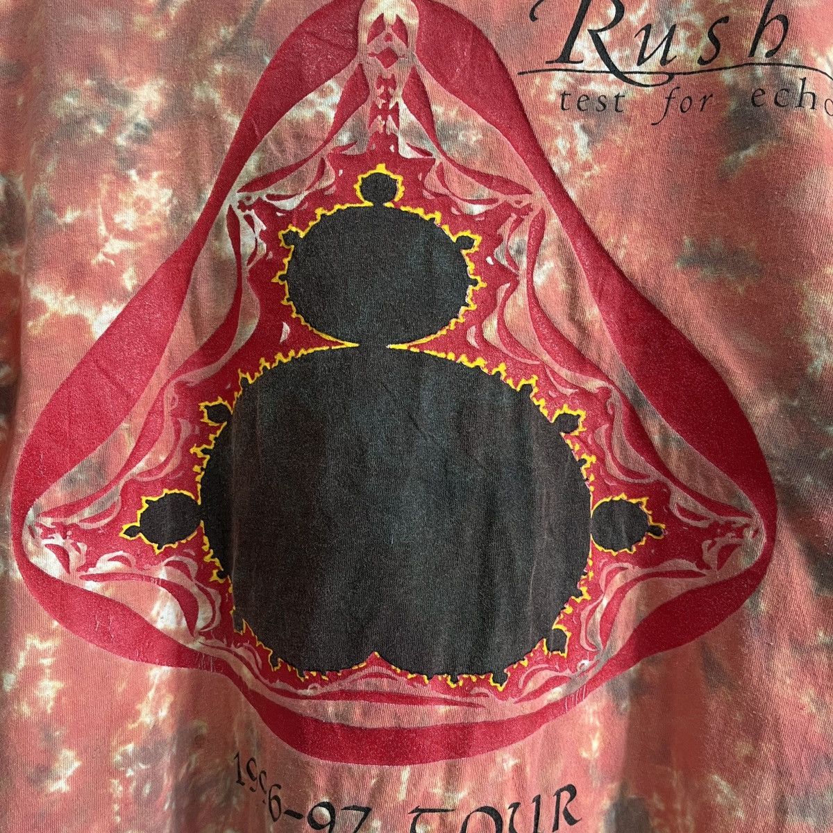 Vintage Tie Dye Vintage Rush Test For Echo 1996-1997 Tour Tees Size US XL / EU 56 / 4 - 6 Thumbnail