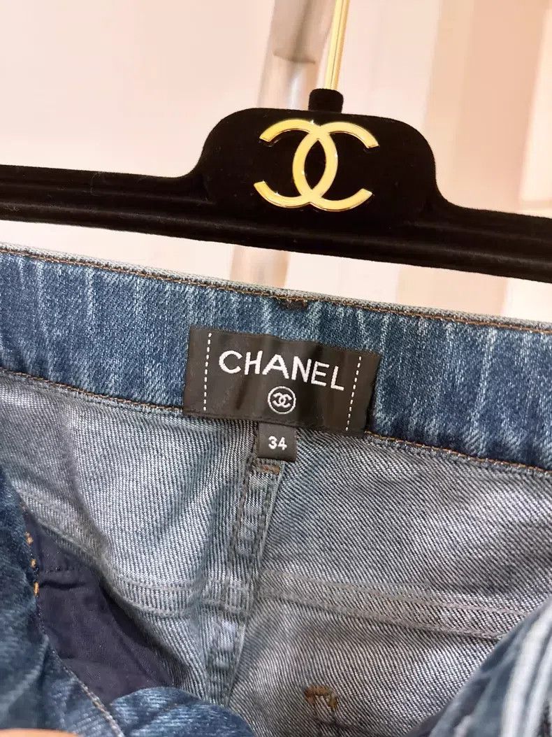 Chanel Chanel Graffiti rendering jeans Size 42" / US 20 - 7 Thumbnail