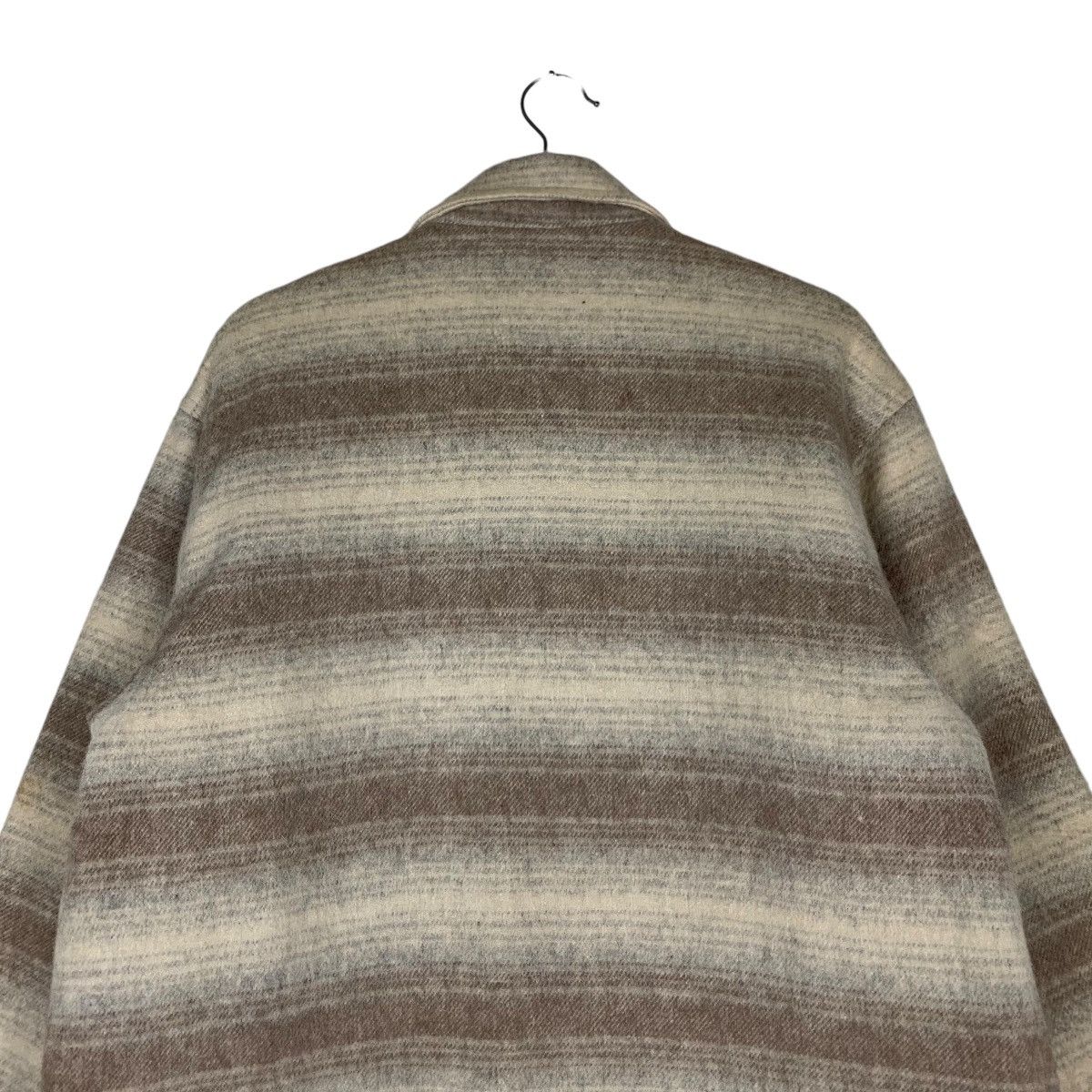 Flannel PRACT STUDIO Wool Rayon Flannel Jacket #1308-C59 Size US M / EU 48-50 / 2 - 8 Thumbnail