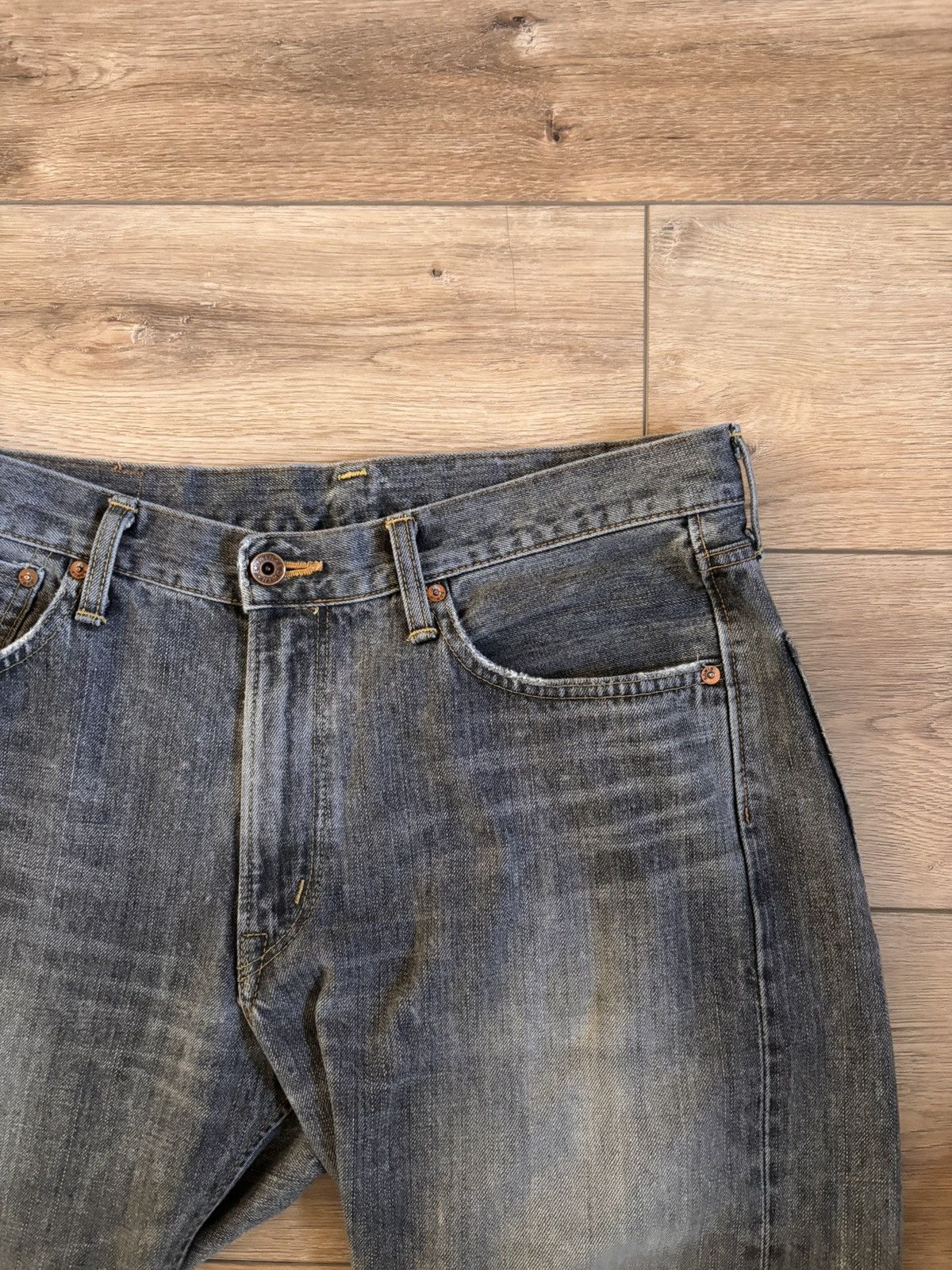 Edwin P455 VTG EDWIN 505zz JAPAN DENIM Size US 34 / EU 50 - 5 Thumbnail
