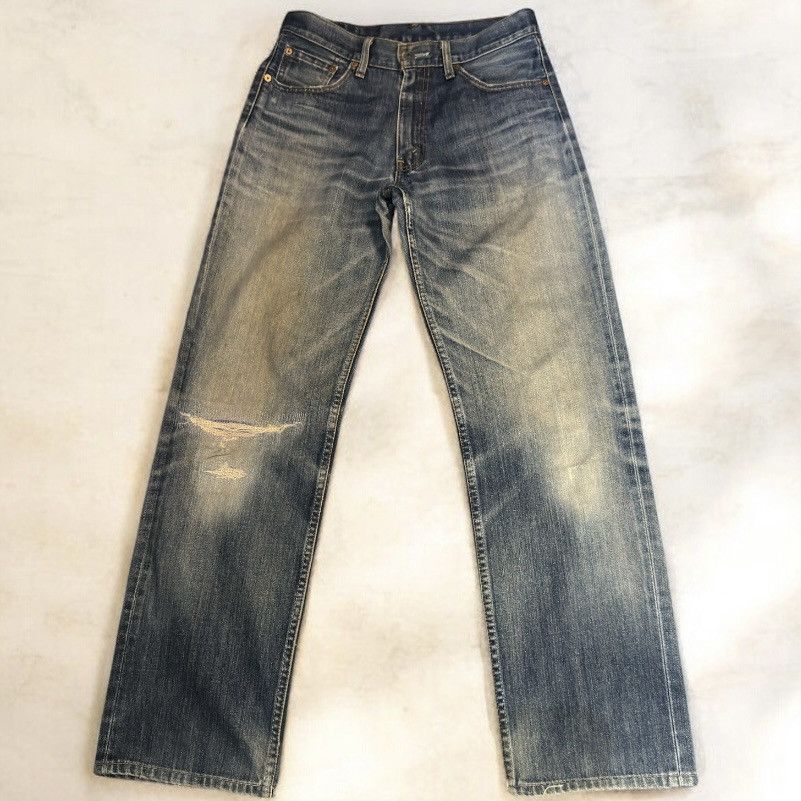 Levi's Vintage Clothing Vintage Levis 502-03 Rusty Dirty Aging Distressed Denim Size US 31 - 1 Thumbnail