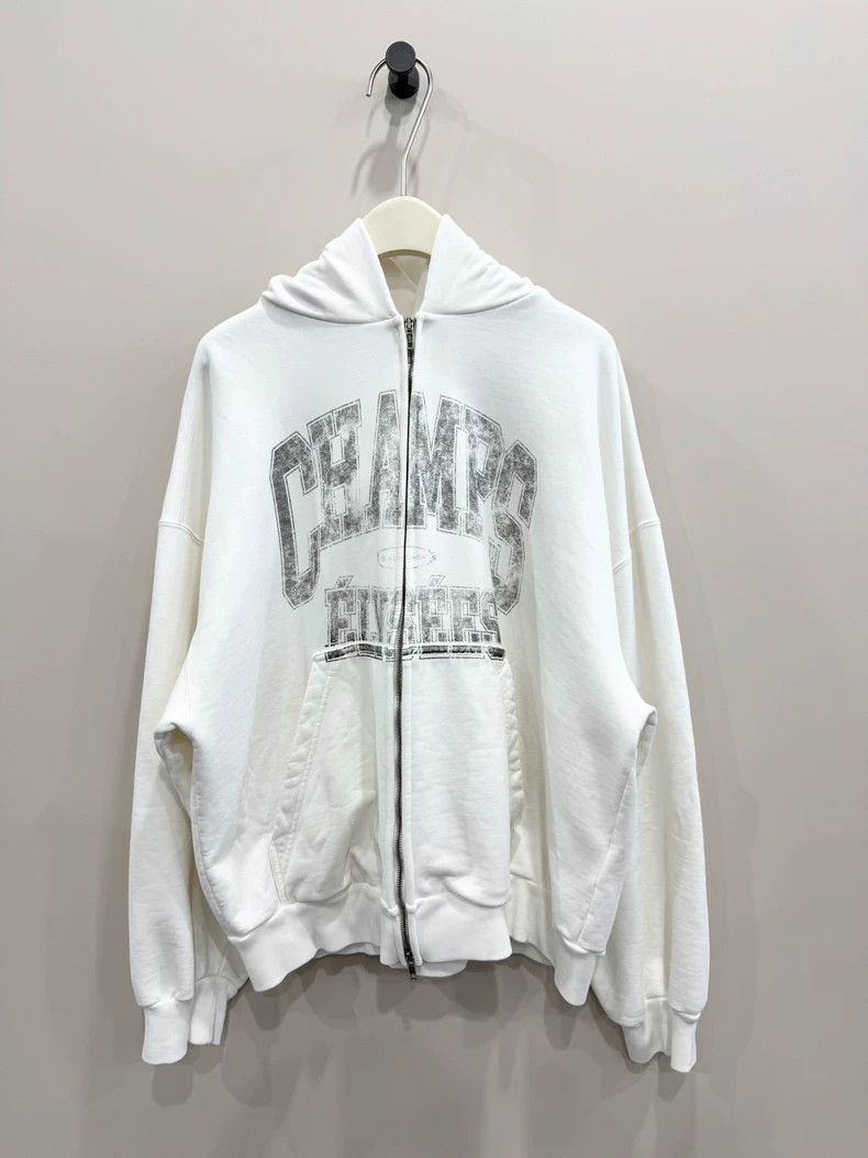 Balenciaga Balenciaga Champs Zip-Up Hoodie Size M-dmc Size US M / EU 48-50 / 2 - 1 Thumbnail