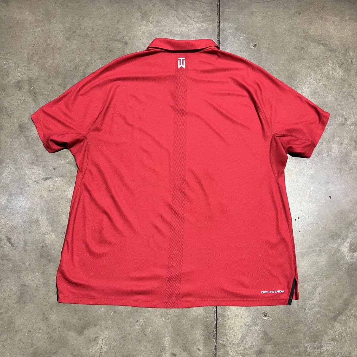Nike Nike Golf Tiger Woods Polo Shirt Sun Day Red Collared Swoosh Size US XXL / EU 58 / 5 - 5 Thumbnail