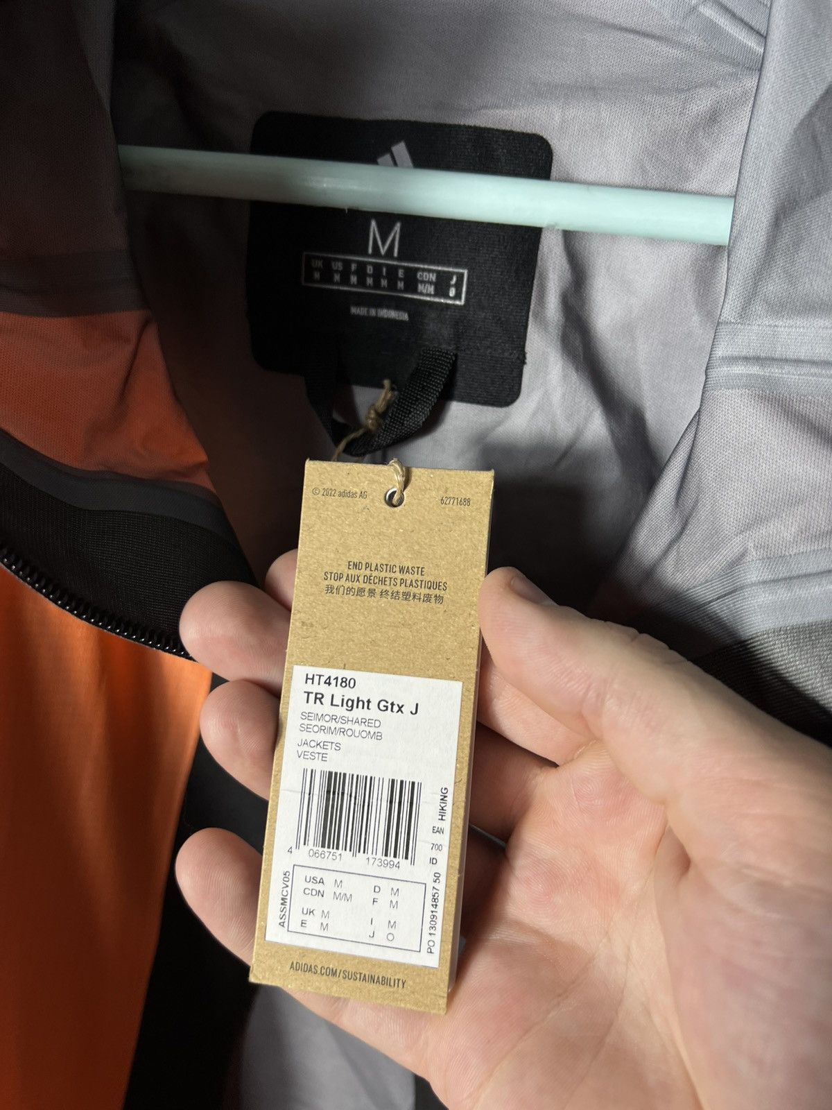 Adidas 🧥 Adidas Terrex Gore-Tex Alpine Windbreaker Gorpcore Size M Size US M / EU 48-50 / 2 - 16 Thumbnail