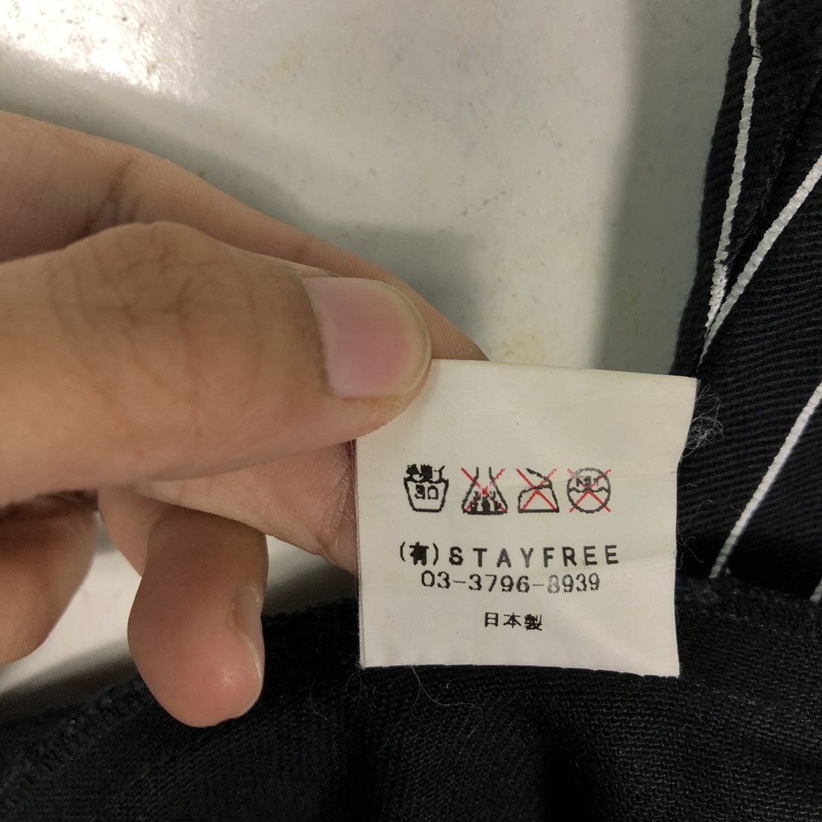 Japanese Brand BIKER TANKTOP SEX POT REVENGE FOR THE PUNK STRIPE PARACHUTE Size US M / EU 48-50 / 2 - 23 Thumbnail