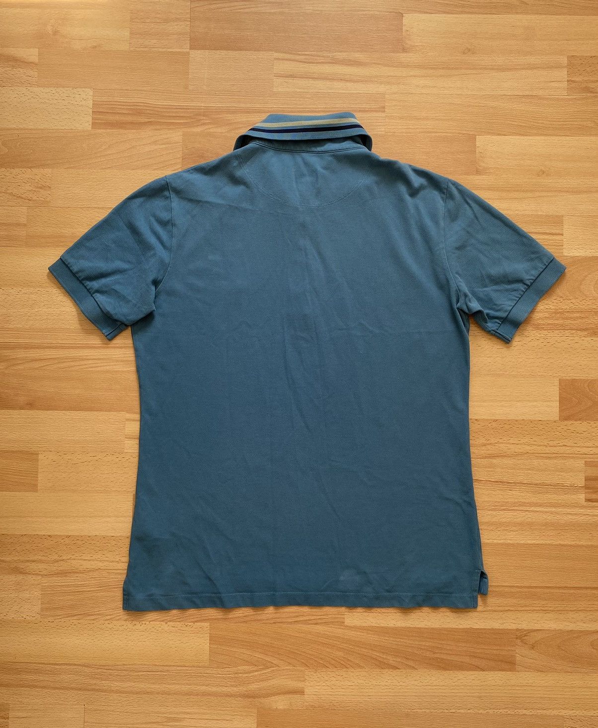 Vivienne Westwood VIVIENNE WESTWOOD Polo Shirt Blue Cotton Men's Size XL Size US XL / EU 56 / 4 - 3 Thumbnail