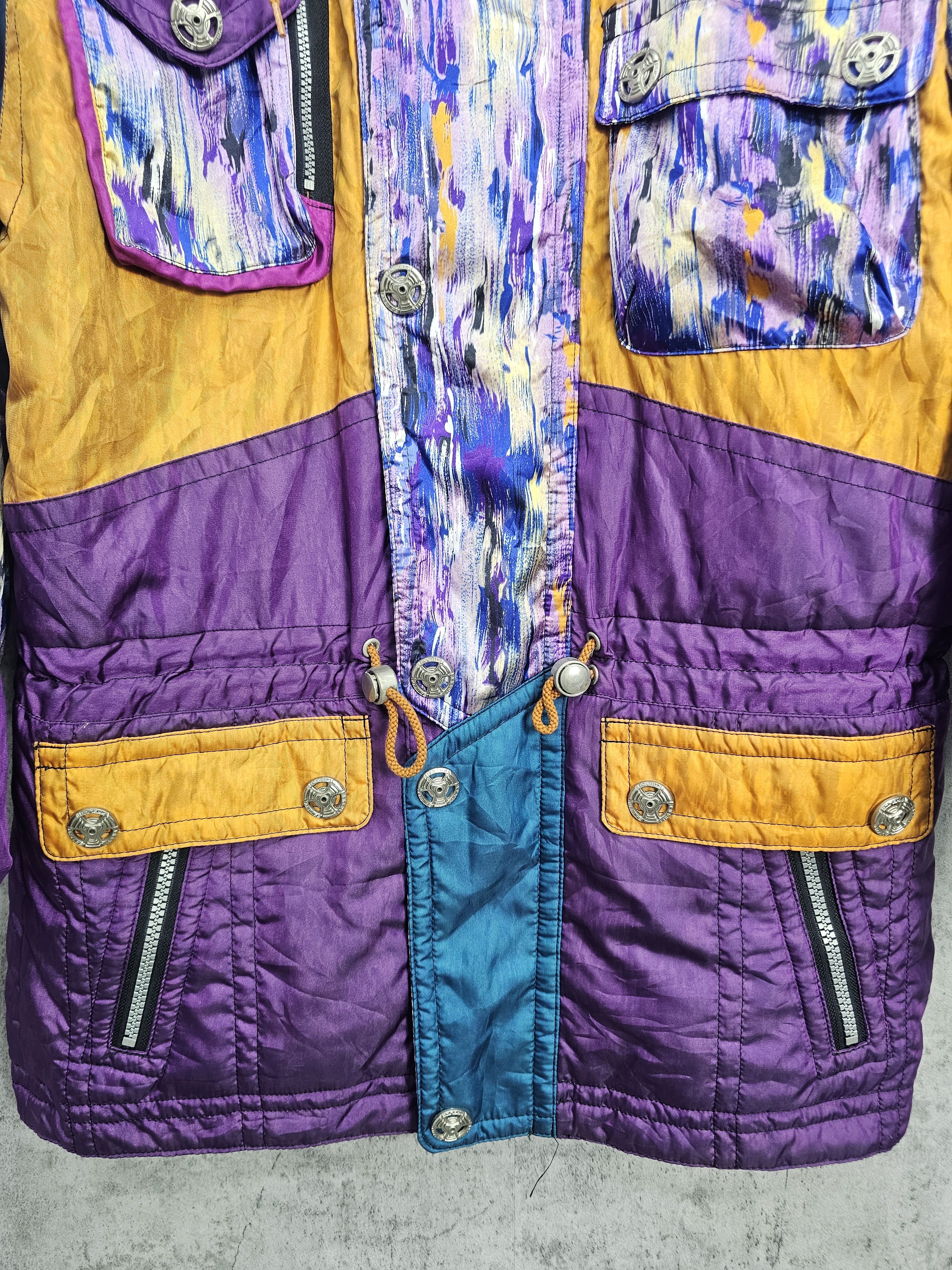 Japanese Brand Vintage FABLICE Multi Colour Thinsulate Ski Jacket J0003 Size US L / EU 52-54 / 3 - 6 Thumbnail