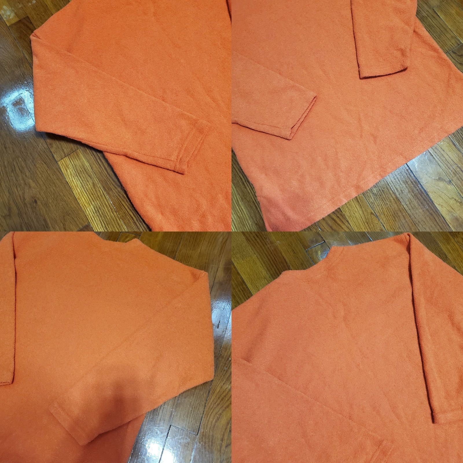 Vintage VINTAGE Helen Georgia Sweatshirt Orange Sz Med Embroidered 90s USA Made Size US M / EU 48-50 / 2 - 9 Thumbnail