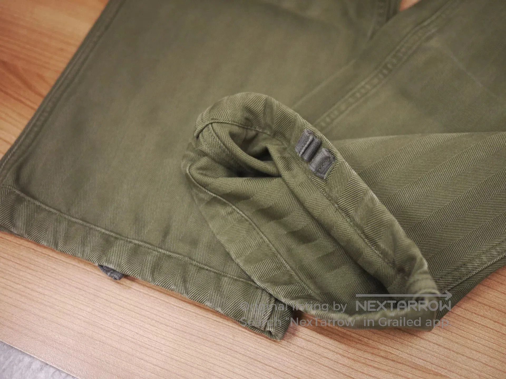 Visvim visvim eiger sanction herringbone olive pants. Size US 44 / EU 60 - 3 Thumbnail