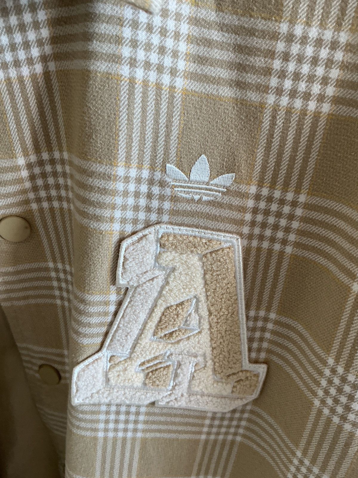 Adidas Adidas Originals Anniversary Plaid Jacket - Big Embroidery Size US M / EU 48-50 / 2 - 16 Thumbnail