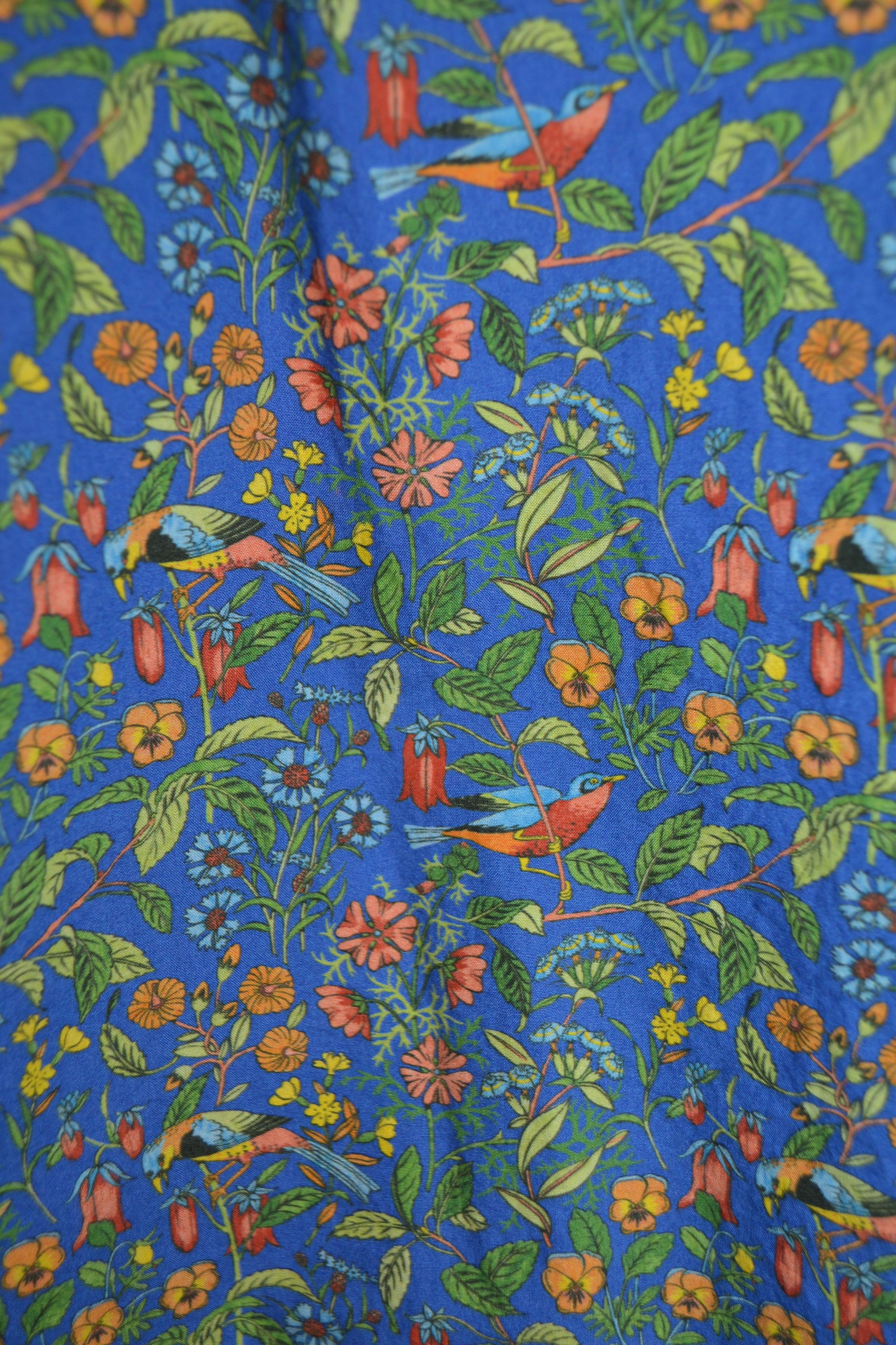 A.P.C. A.P.C. Short Sleeve Floral Birds Shirt 42 M-L Size US L / EU 52-54 / 3 - 9 Thumbnail