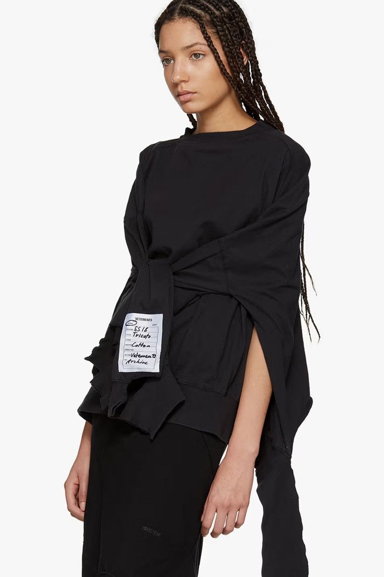 Vetements Vetements - S/S 18 - Cut-Out Sweater Size US L / EU 52-54 / 3 - 1 Thumbnail