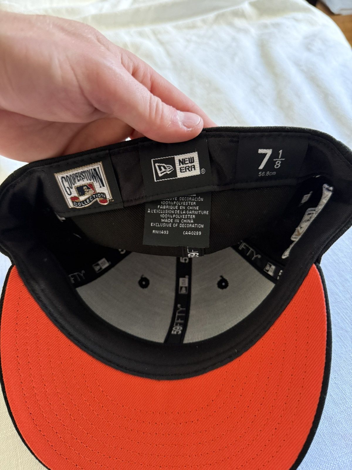 New Era Hat Club/New Era SF Giants Fitted Hat Size ONE SIZE - 3 Thumbnail