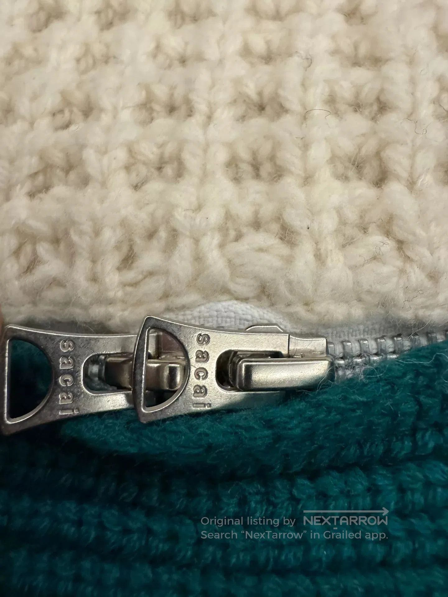Sacai Sacai Zipper Sweater Knitted Top. Size S / US 4 / IT 40 - 3 Thumbnail