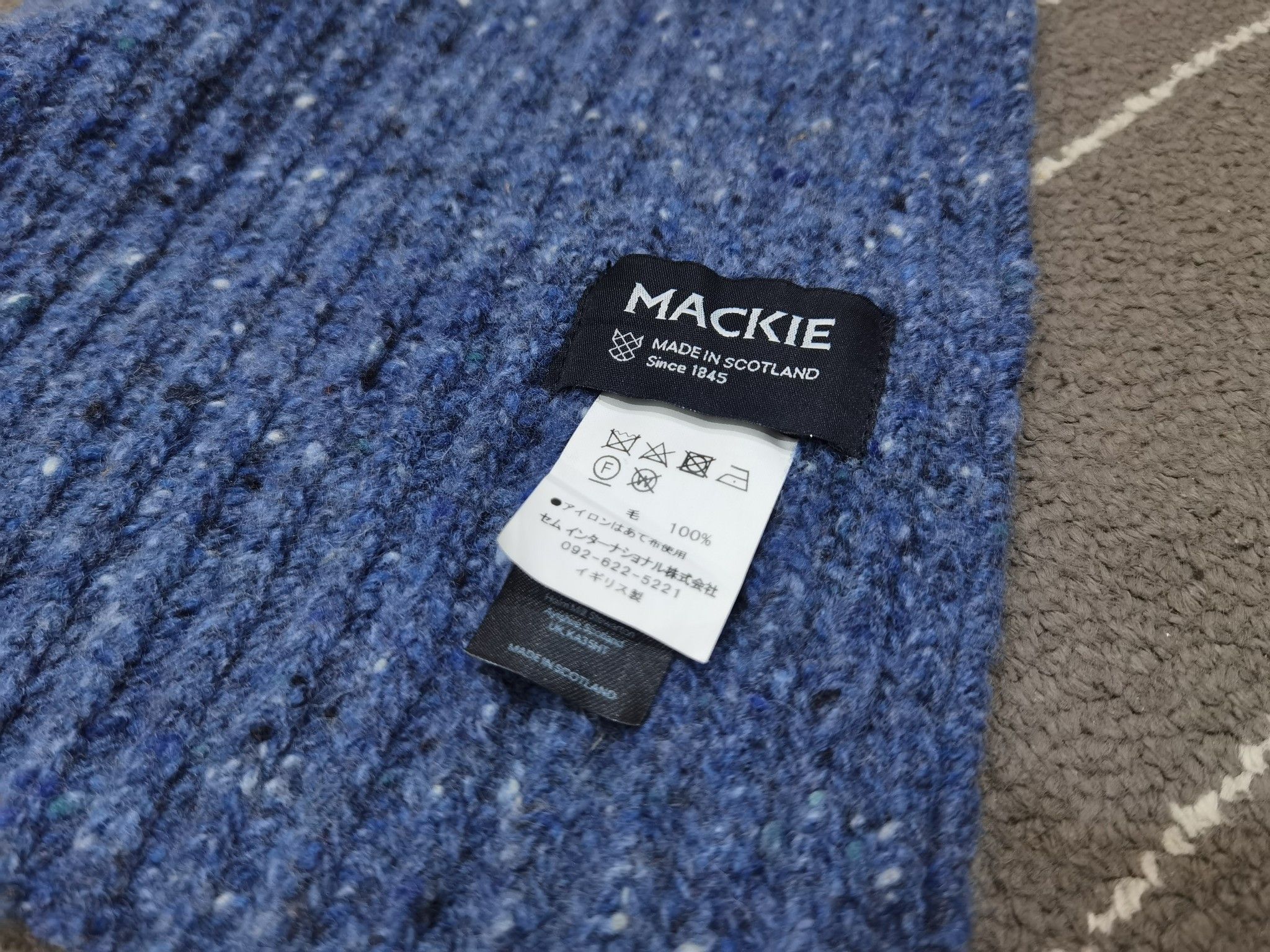 Other MACKIE 1845 luxury wool MUFFLER Size ONE SIZE - 4 Thumbnail