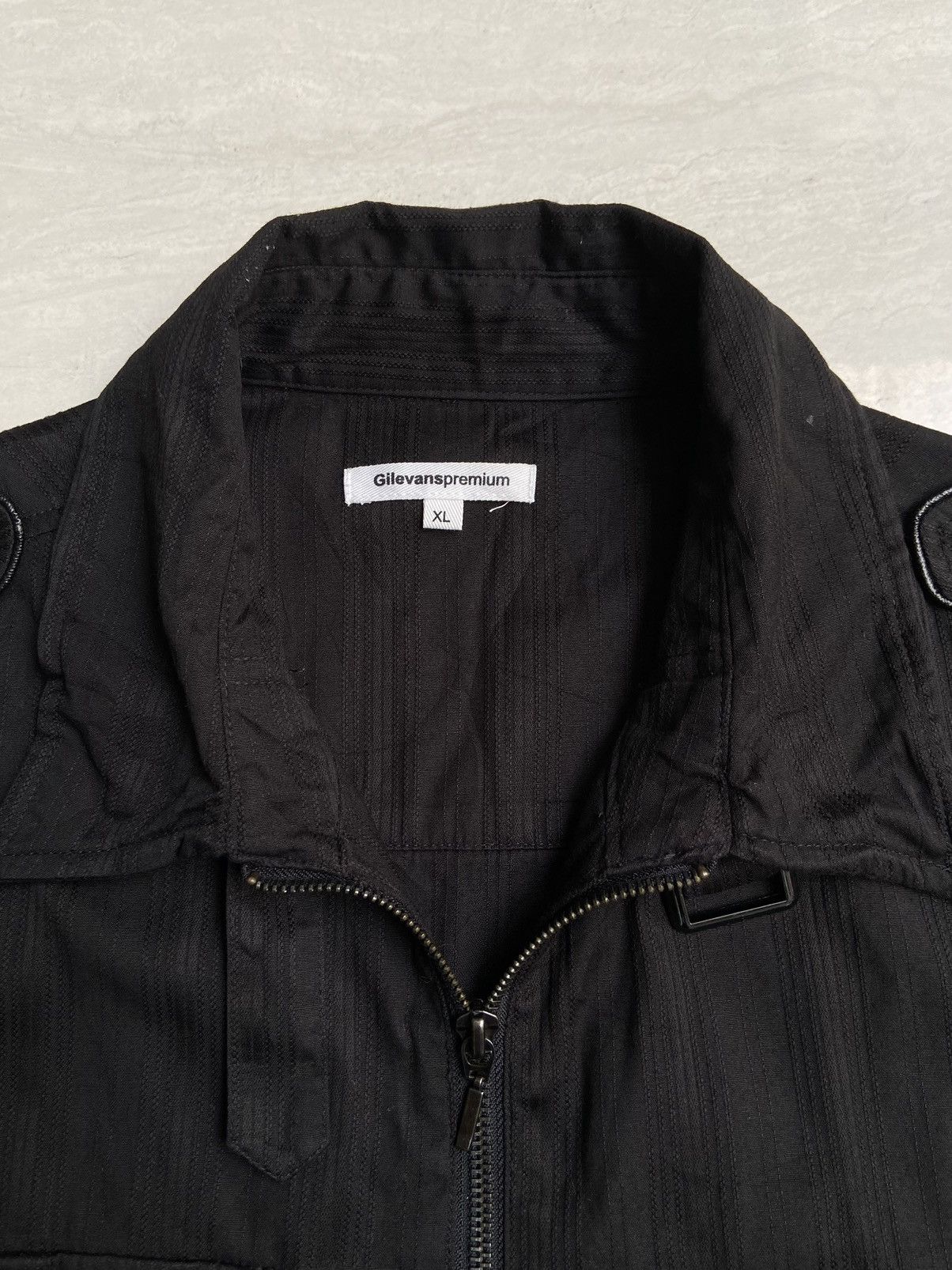 Japanese Brand × Seditionaries GILEVANS PREMIUM Black Zip Shirt Size US L / EU 52-54 / 3 - 5 Thumbnail