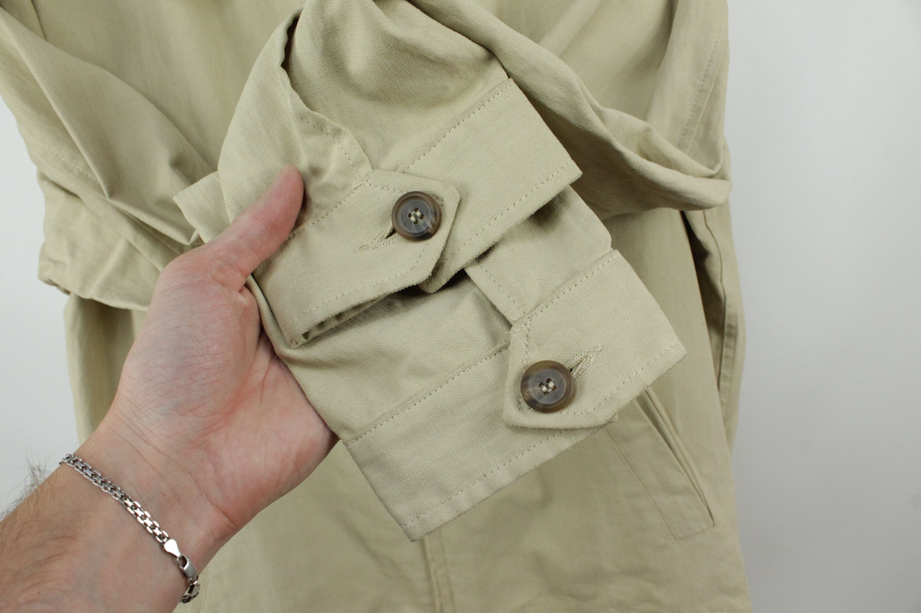 Marlboro Dead stock Vintage Marlboro LinenCotton Stretch Blend Jacket Size US M / EU 48-50 / 2 - 6 Thumbnail