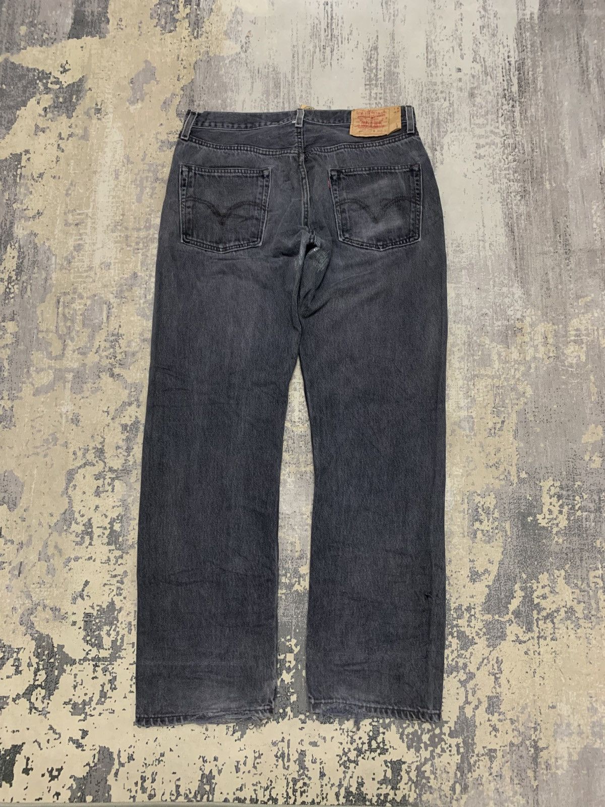 Levi's Vtg Levis 501 Levis Faded Black Wash Jeans W34 Size US 34 / EU 50 - 8 Thumbnail