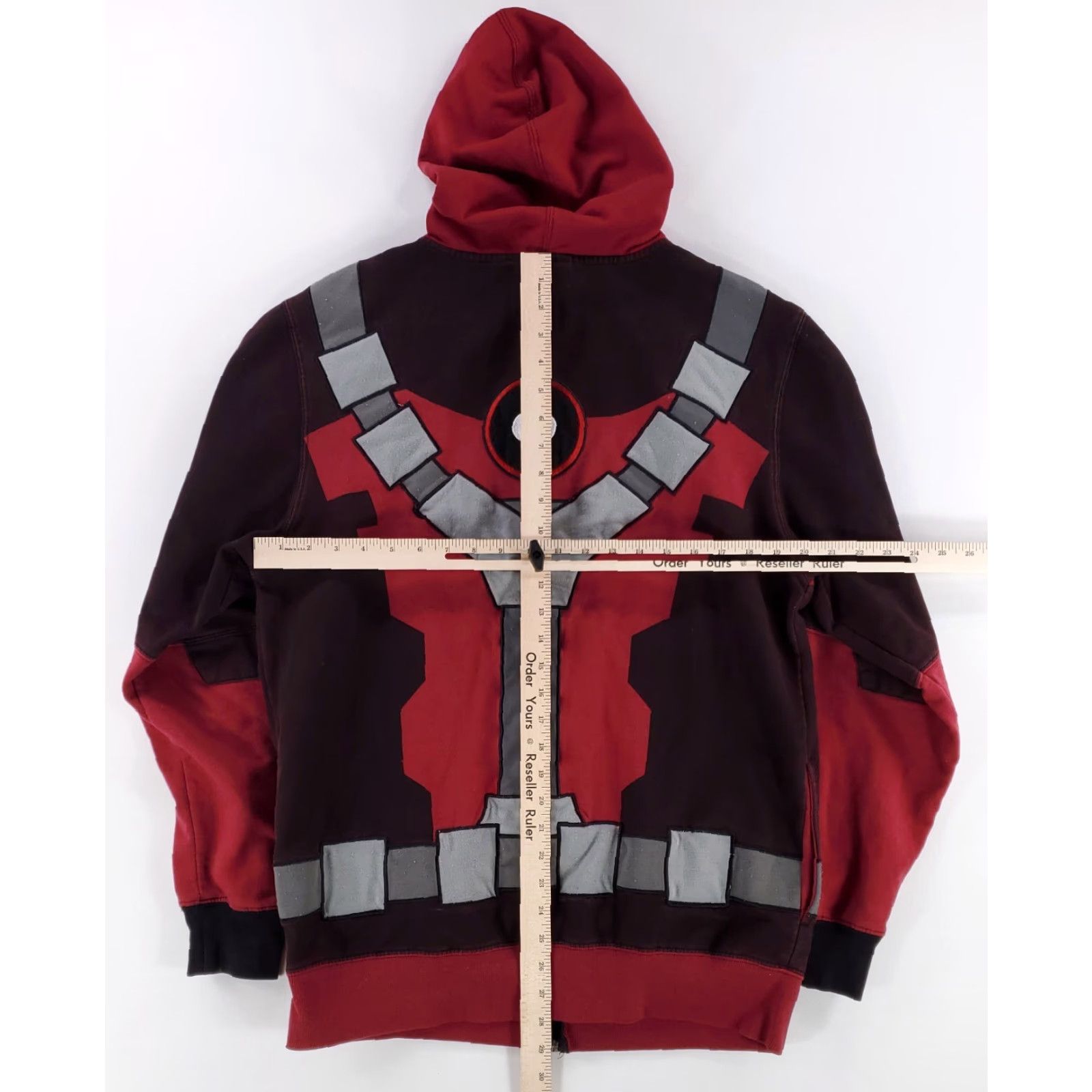 Mad Engine **Mad Engine Deadpool Full Zip Hoodie Sweatshirt Mens L Red** User: **Mad Engine Deadpool Full Zip Hoodie Sweatshirt Mens L Red** Size US L / EU 52-54 / 3 - 5 Thumbnail