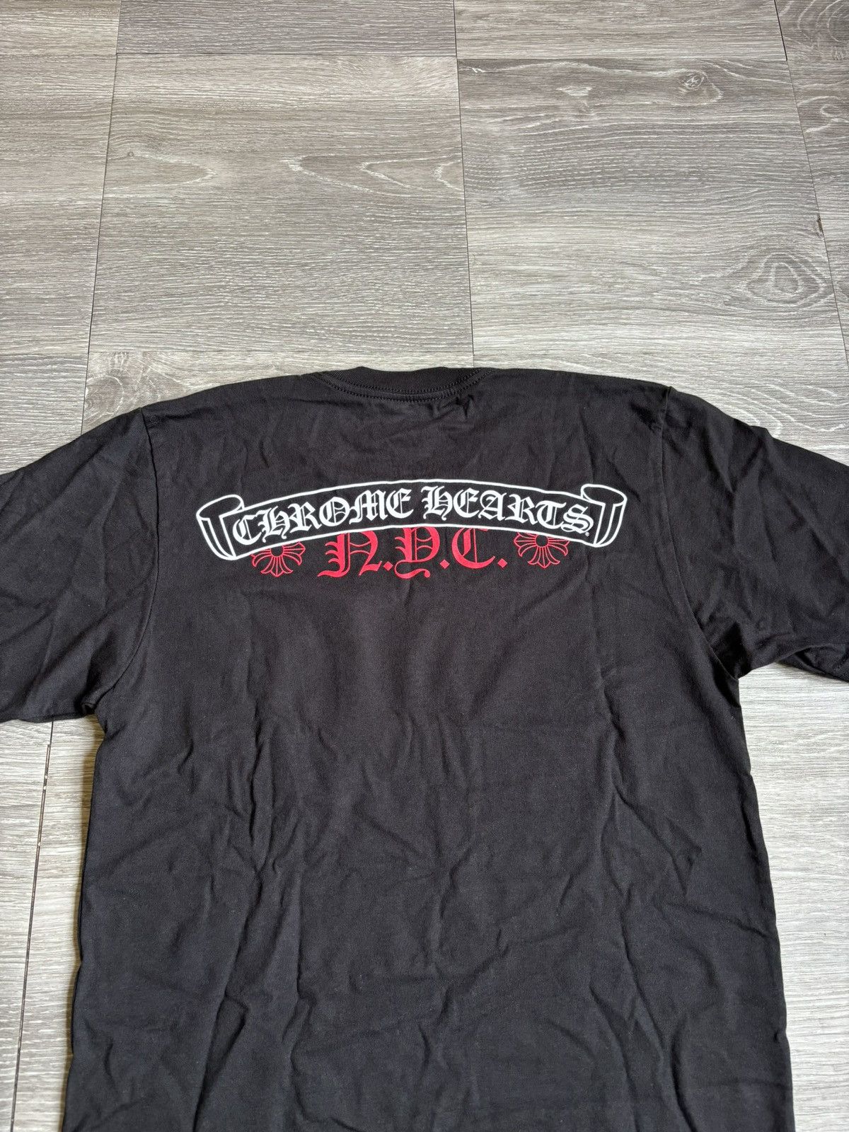Chrome Hearts Chrome Hearts NYC Exclusive Scroll Tee Size US S / EU 44-46 / 1 - 2 Thumbnail