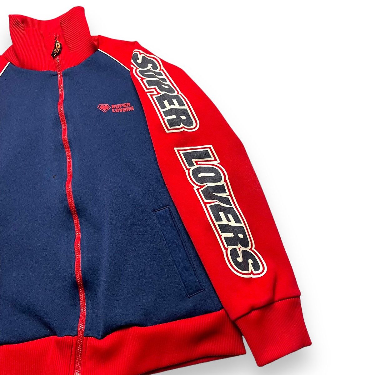 20471120 × Hysteric Glamour 🇯🇵❤️ VINTAGE 90s SUPER LOVERS PUNK TRACKTOP JACKET Size US M / EU 48-50 / 2 - 5 Thumbnail