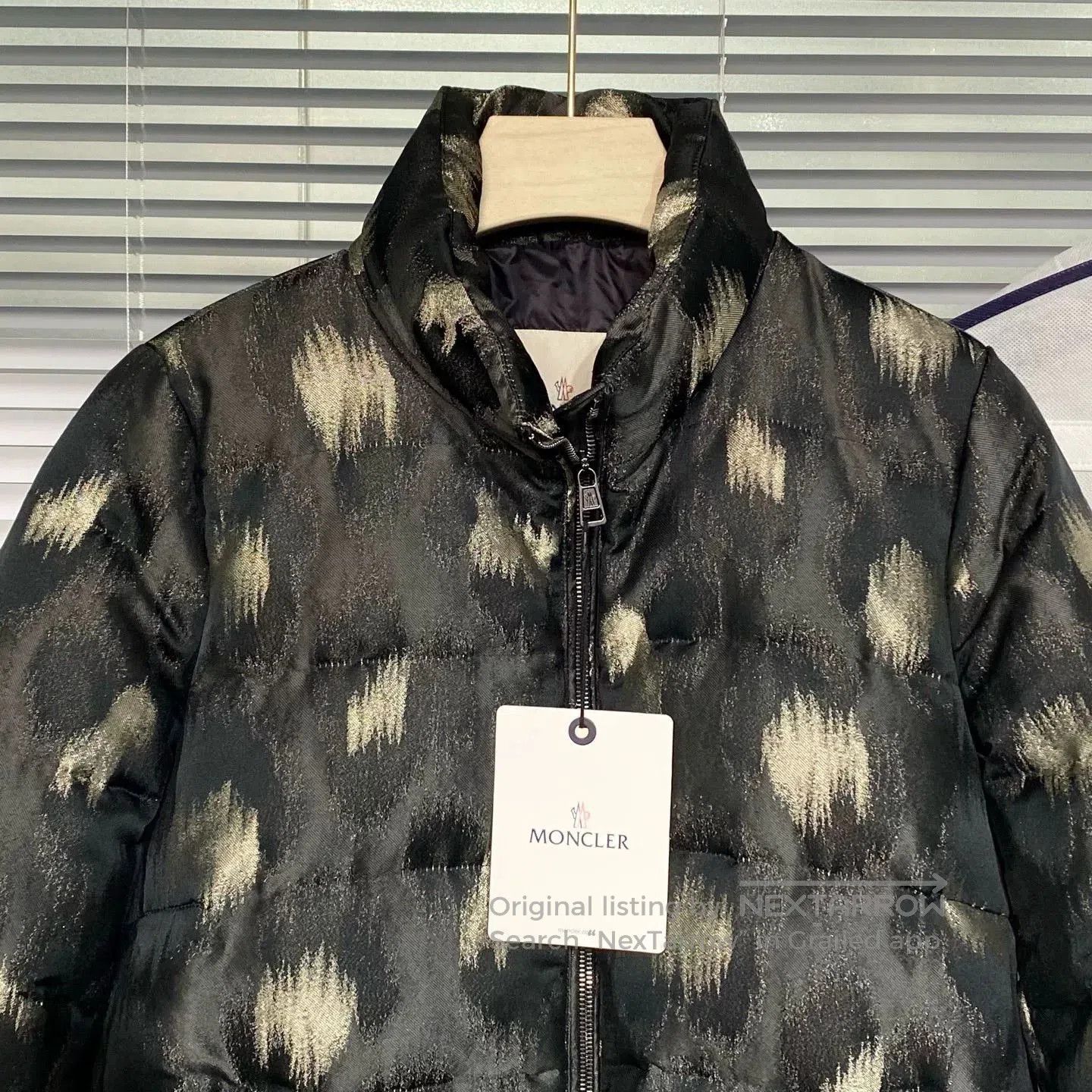 Moncler Moncler Himawari Fine Glitter Down Jacket. Size S / US 4 / IT 40 - 3 Thumbnail