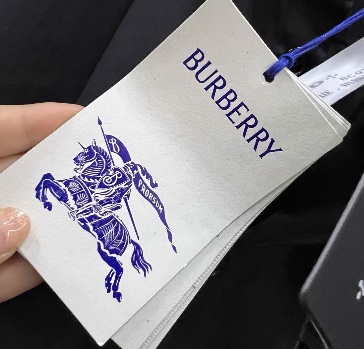 Burberry Burberry Black TB Embroidered Long Sleeve Shirt J41 Size US XL / EU 56 / 4 - 5 Thumbnail