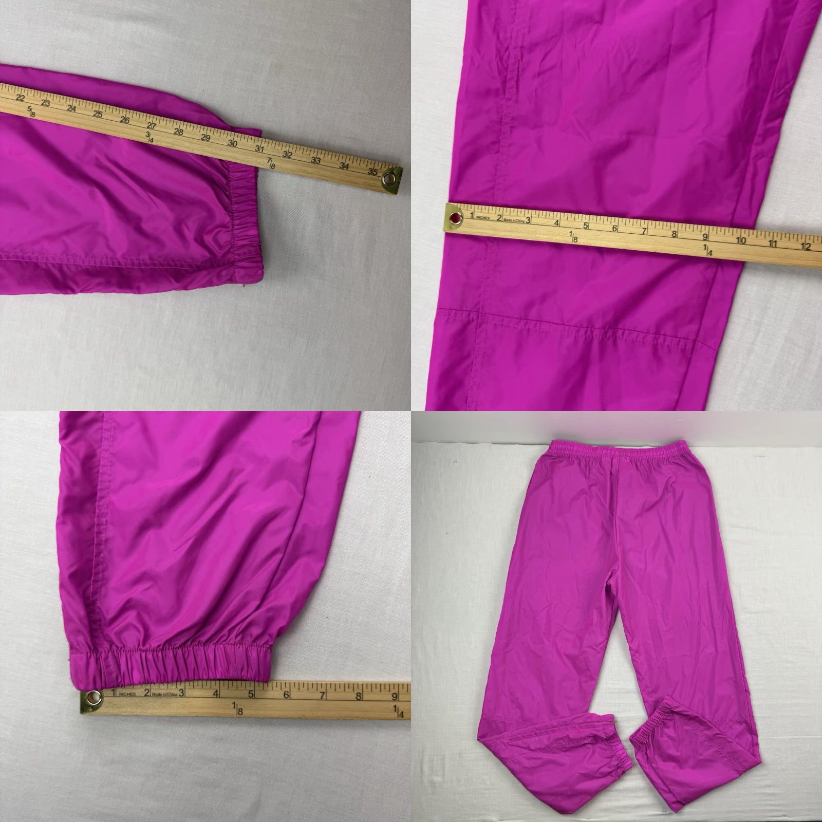Reebok VINTAGE Reebok Track Pants Women’s Large Pink Baggy Athletic 90s Size 36" / US 14 / IT 50 - 8 Thumbnail