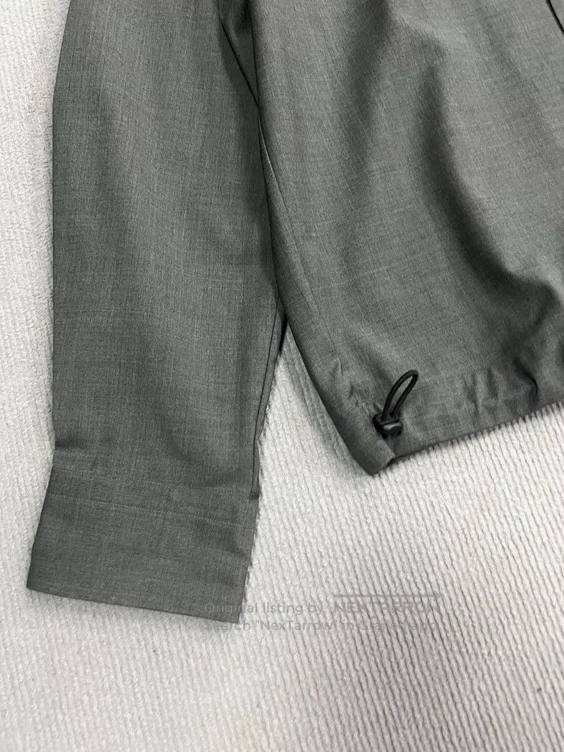 Givenchy Givenchy Wool Jacket Coat Dark Grey Size US M / EU 48-50 / 2 - 5 Thumbnail
