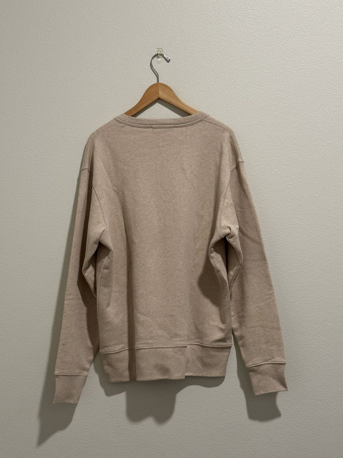 Acne Studios Acne Studios Fairview Face Beige Sweatshirt Size Large Size US L / EU 52-54 / 3 - 2 Thumbnail