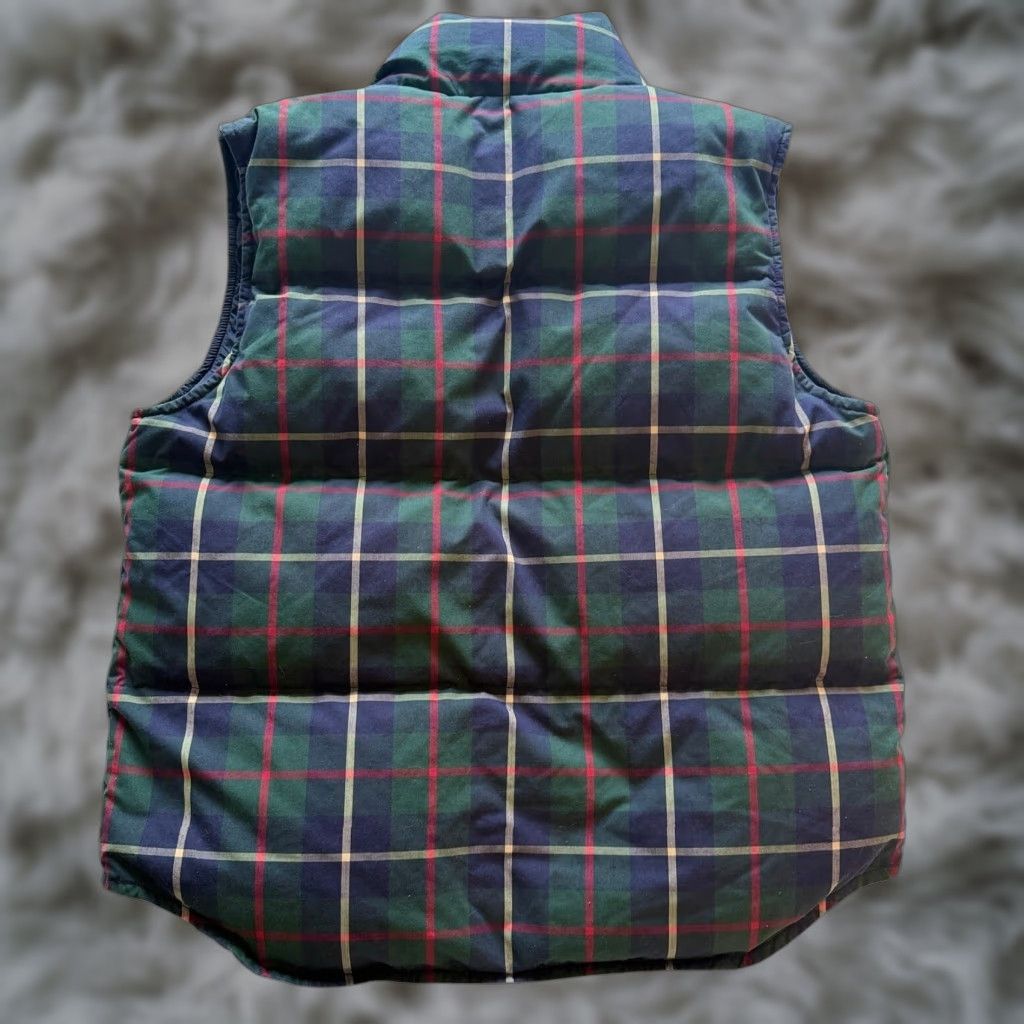 Eddie Bauer VINTAGE Eddie Bauer Vest Women M Plaid Puffer Goose Down 90s Blue GreenMedium Fits Regular Sleeveless Zip Pocket Casual Travel Front Zipper Womens Size M / US 6-8 / IT 42-44 - 1 Thumbnail