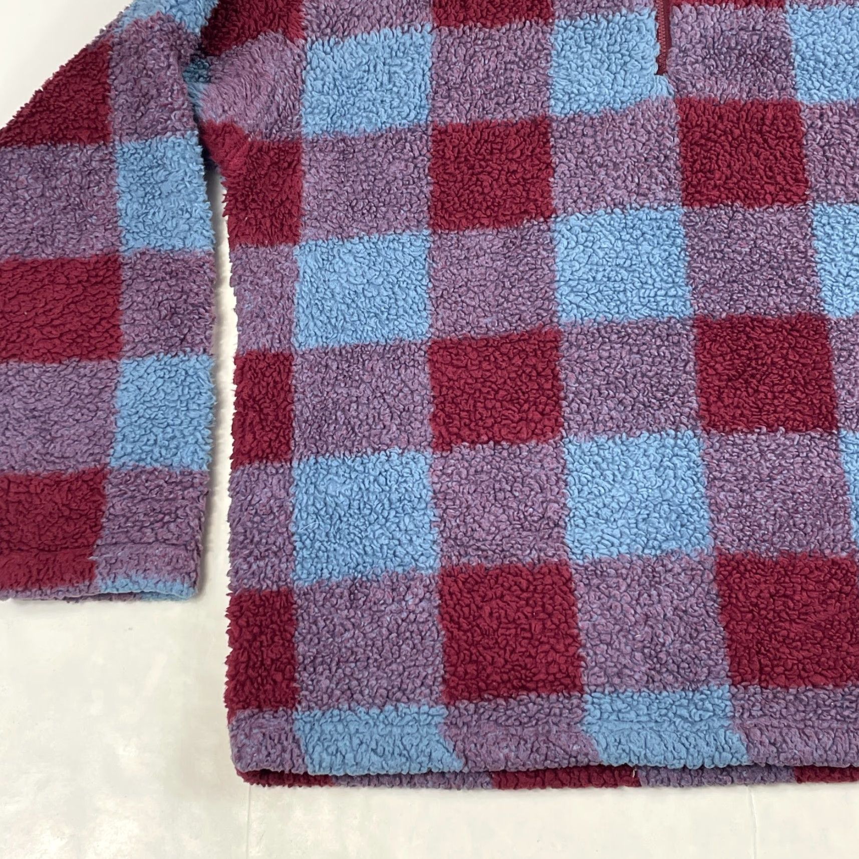 Eddie Bauer Eddie Bauer Jacket Women L Red Deep Pile Fleece 1/4 Zip Knit Soft Wind-Resistant Casual Coat Shirt? Size L / US 10 / IT 46 - 5 Thumbnail