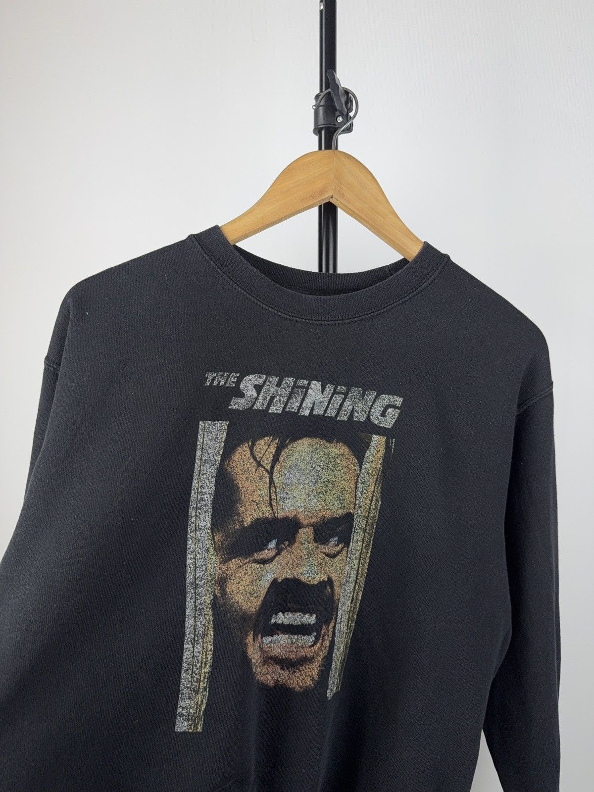 Vintage 00s The Shining Horror Movie Sweatshirt Jack Nicholson Black Size US S / EU 44-46 / 1 - 2 Thumbnail