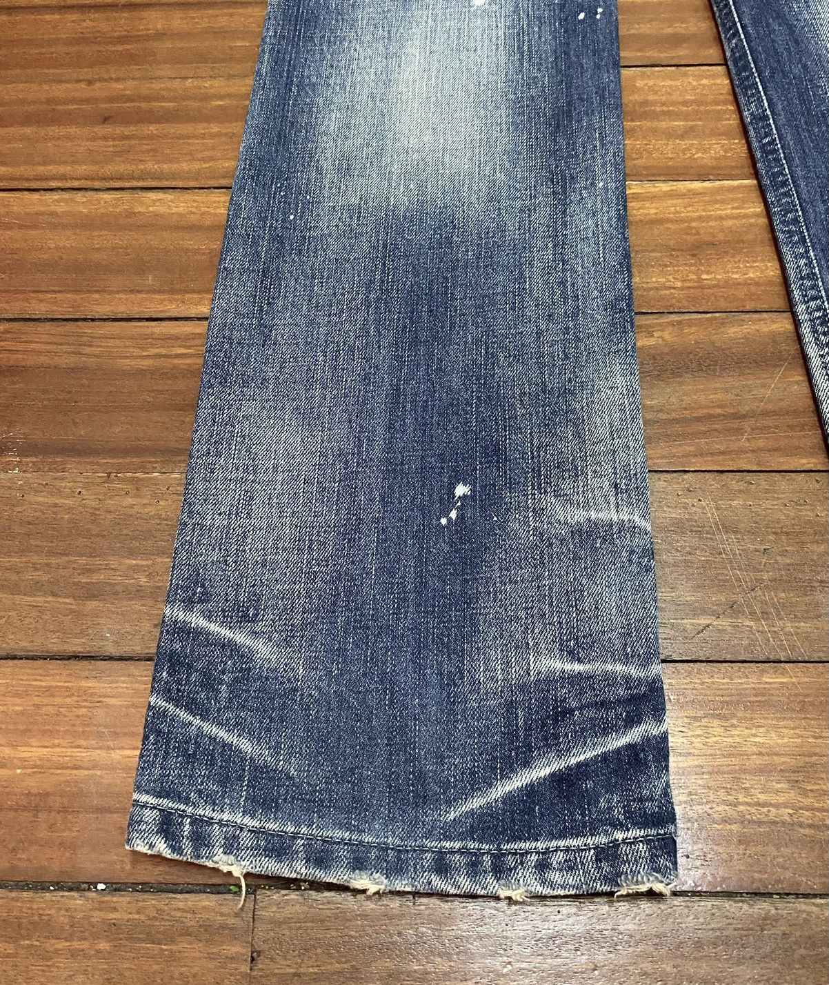 14th Addiction Very Rare Vintage Japanese Brand Neil Barrett Jeans 2000s Size US 31 - 7 Thumbnail