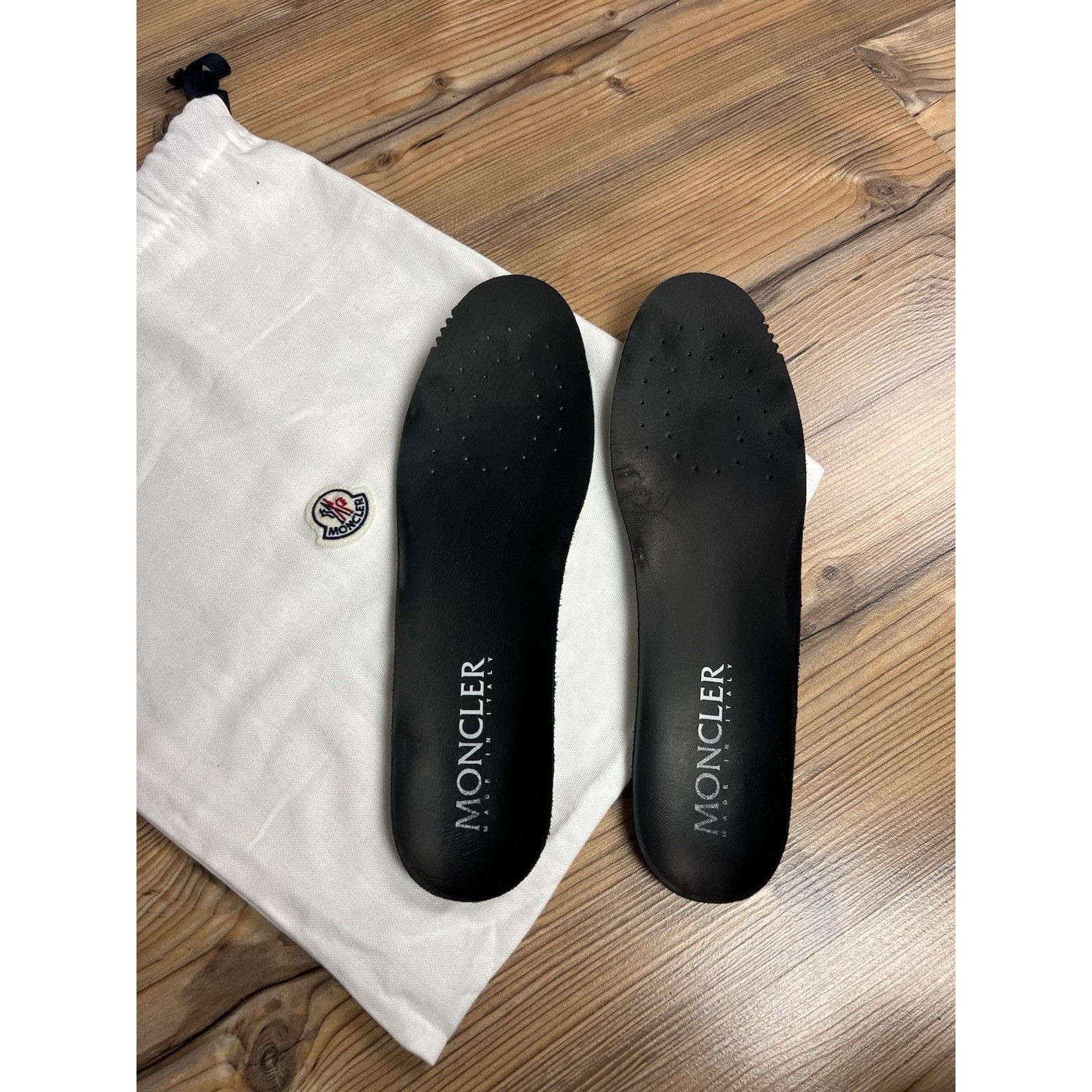 Moncler NWOB Moncler Lunarove Blue Men`s Leather & Mesh Sneakers Siz Size US 10.5 / EU 43-44 - 13 Thumbnail