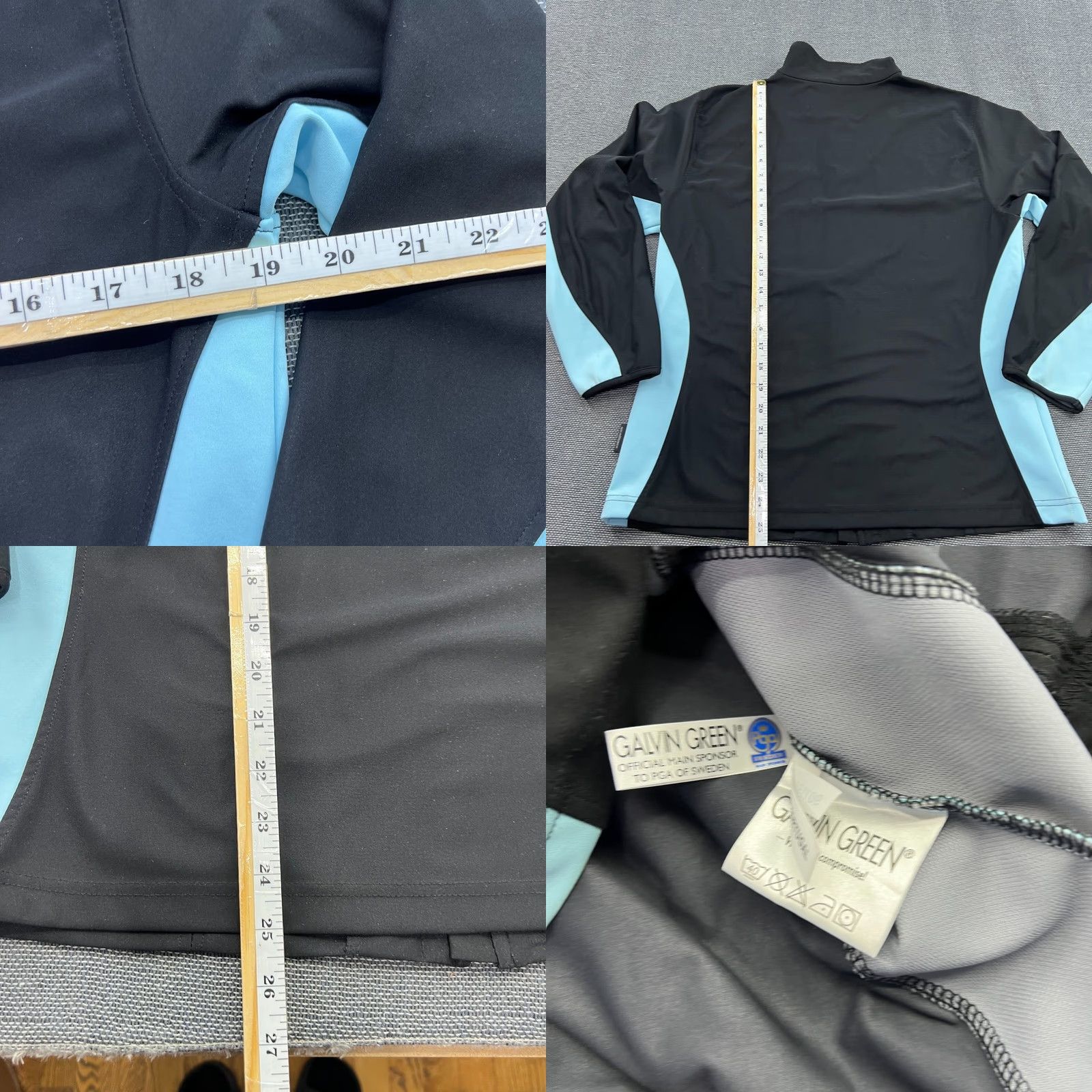 Galvin Green VINTAGE? No. Galvin Green Windstopper Jacket Womens M Softshell Black Blue Outdoor Size M / US 6-8 / IT 42-44 - 8 Thumbnail
