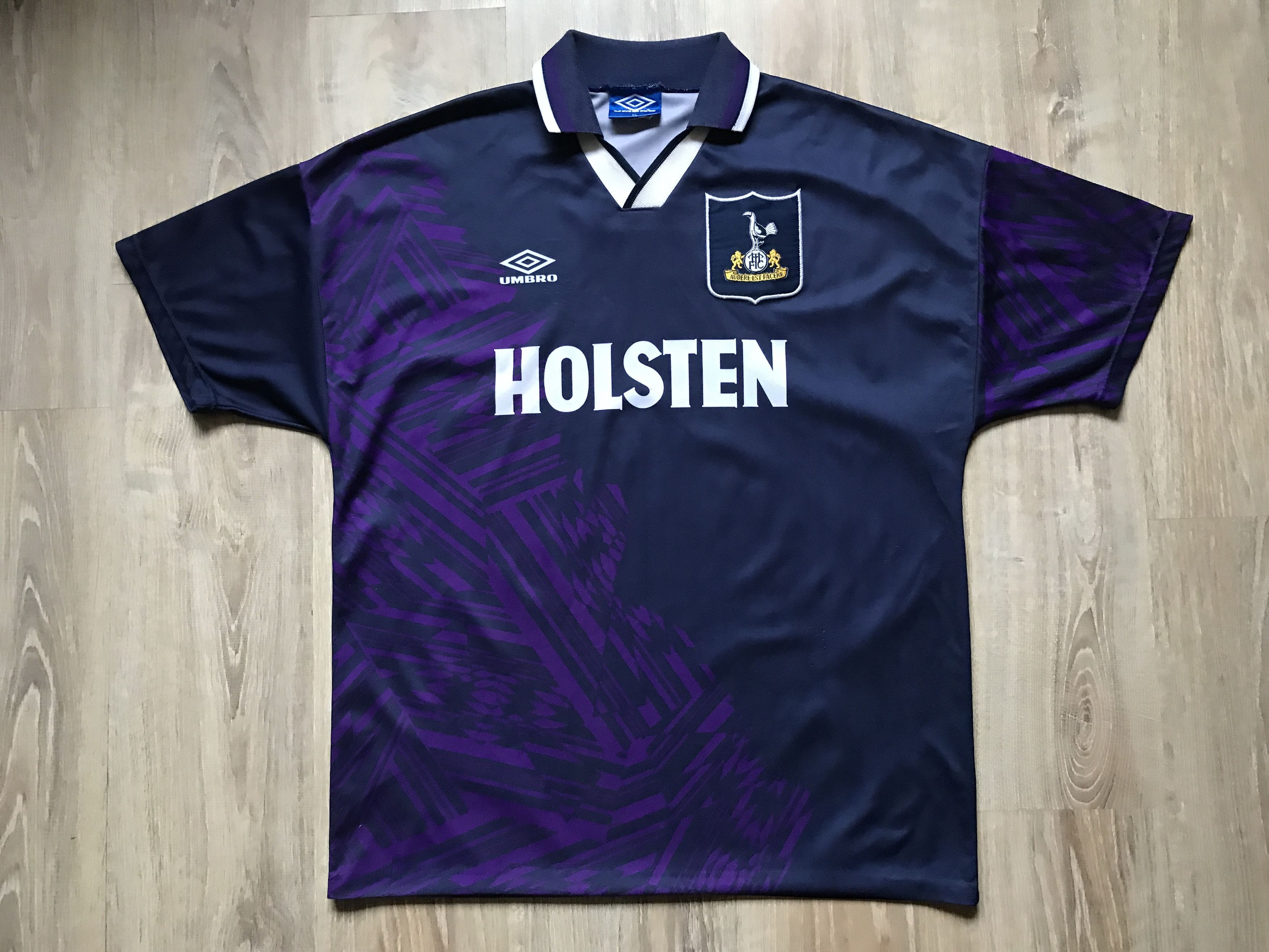 Umbro Vintage Umbro Tottenham Away Shirt 1994-1995 Size US XL / EU 56 / 4 - 1 Thumbnail