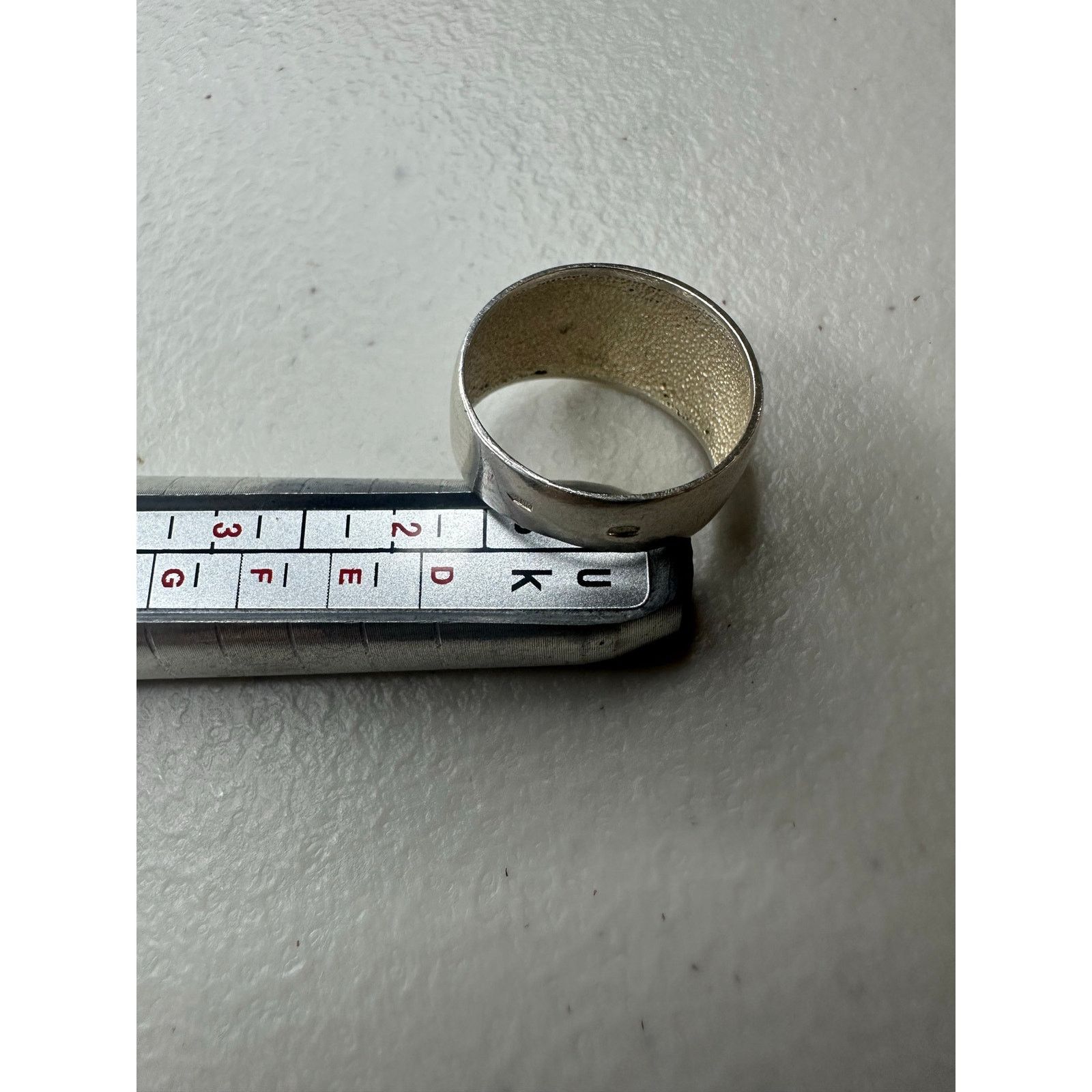 & Other Stories Sterling Silver Floral Ring Size 7.5 Ornate Hand Engraved Size ONE SIZE - 2 Thumbnail