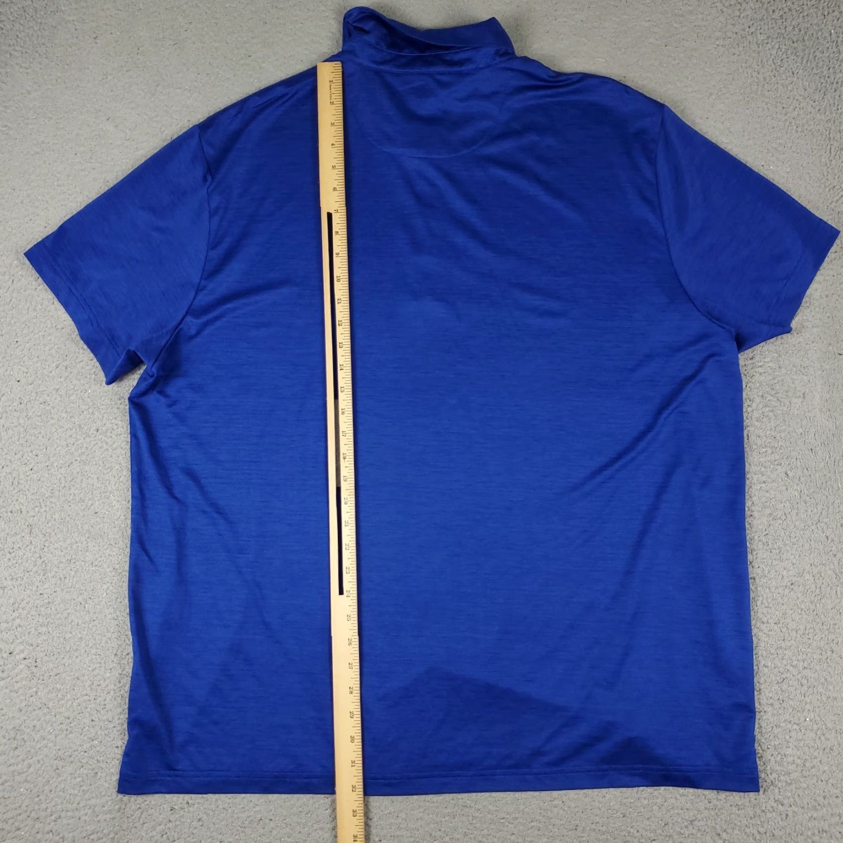 Vintage Birdie Bound Shirt Mens 3XL Blue Golf Casual Short Sleeve Polo Size US XXL / EU 58 / 5 - 4 Thumbnail