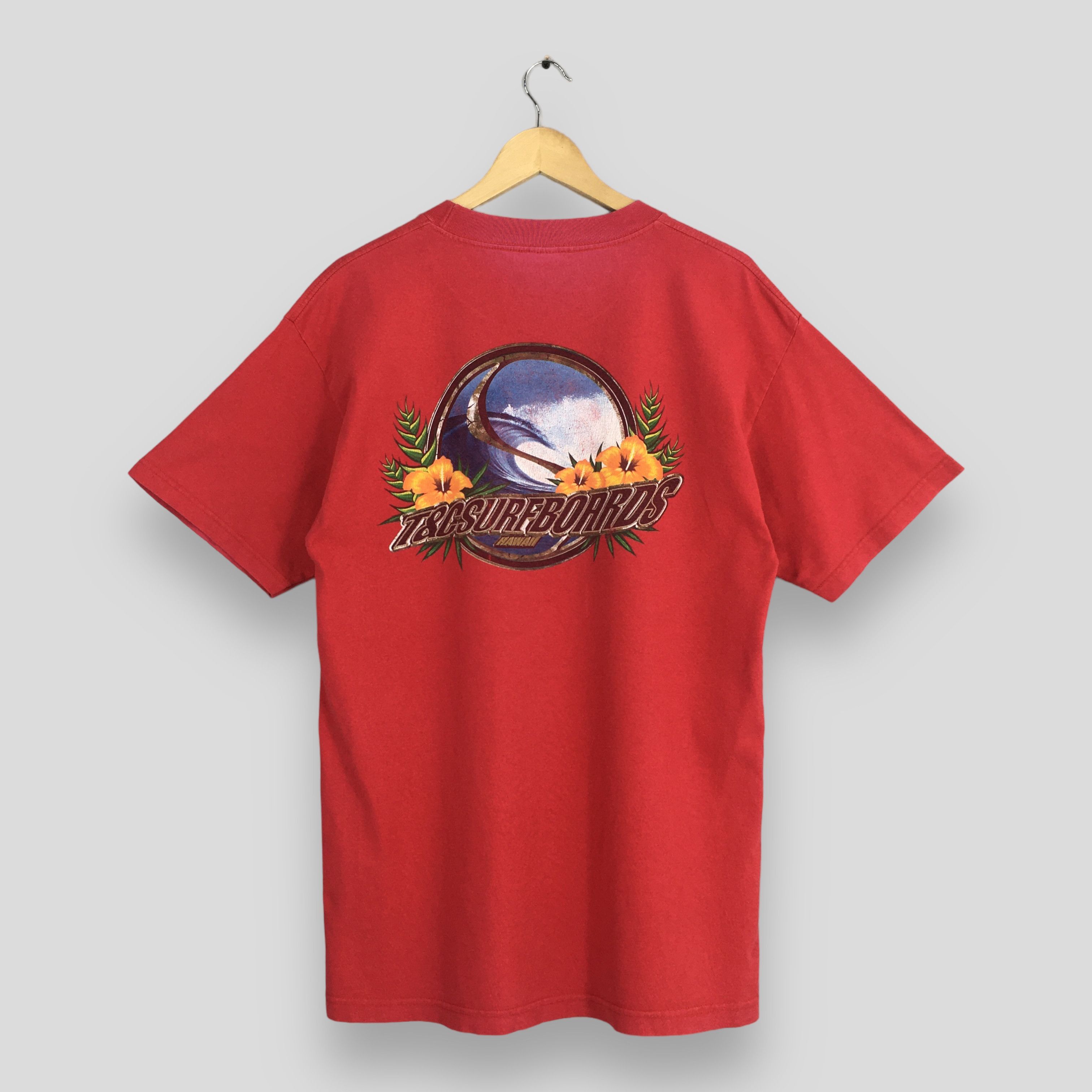 Other Vintage 90's T&C Surf Design Hawaiian T shirt Large Size US L / EU 52-54 / 3 - 1 Thumbnail
